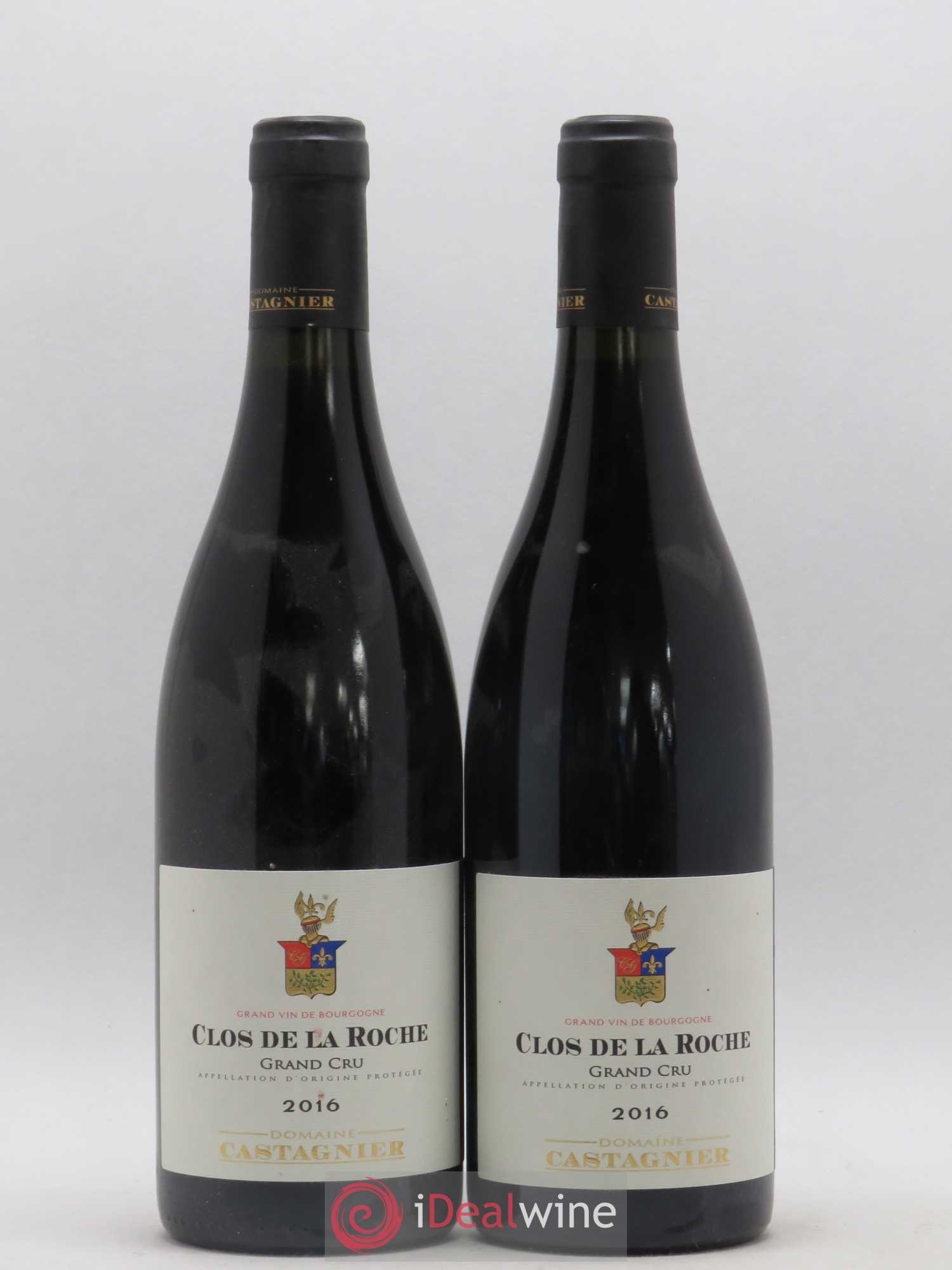 Clos de la Roche Grand Cru Castagnier (Domaine) 2016 - Lot de 2 bouteilles - 0