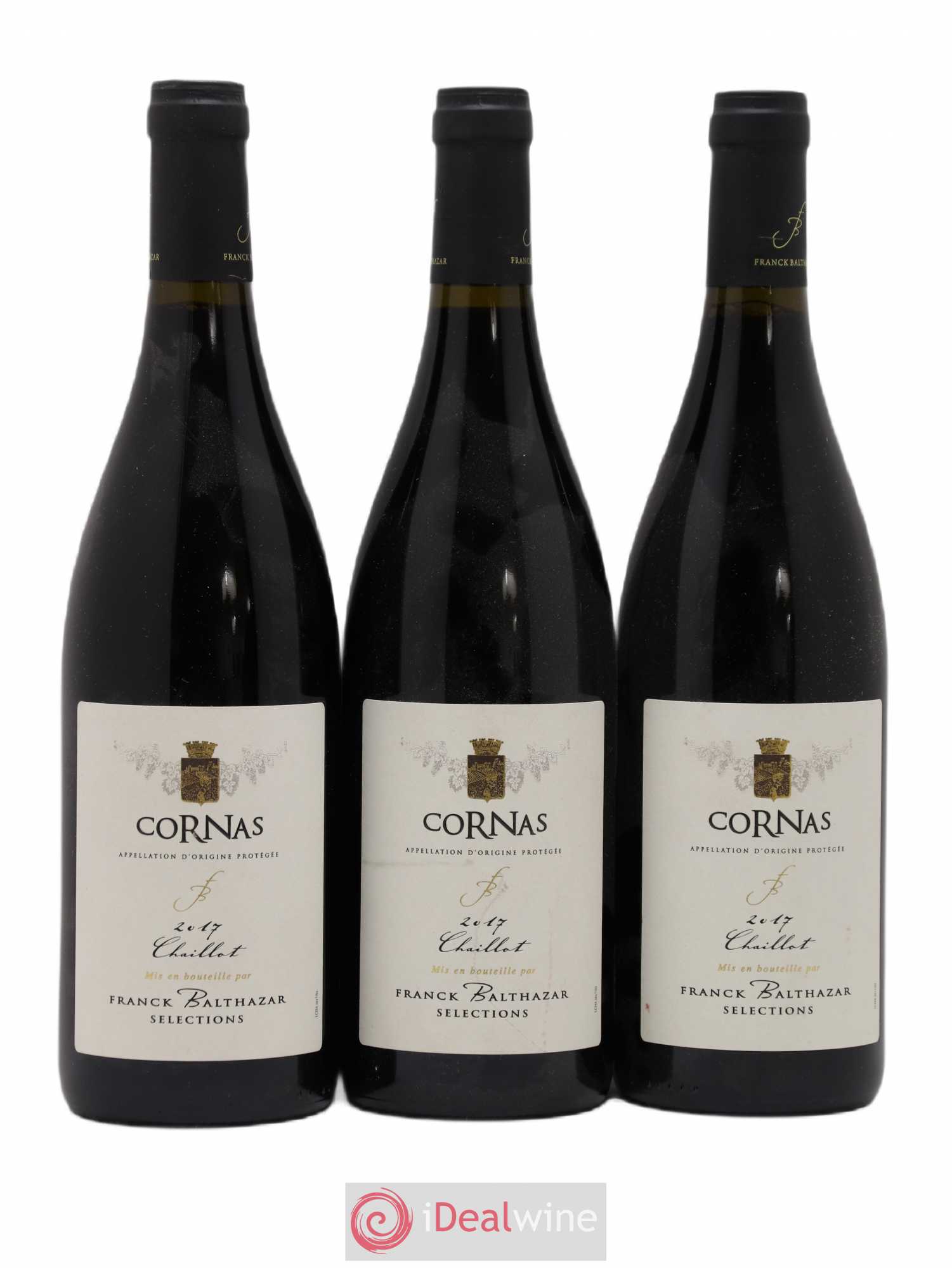 Cornas Chaillot Franck Balthazar (Domaine) 2017 - Lot de 3 bouteilles - 0