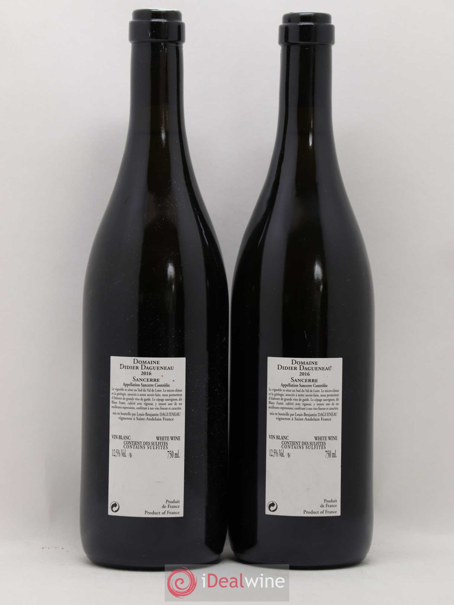 Sancerre En Chailloux Domaine Dagueneau 2016 - Posten von 2 Flaschen - 1