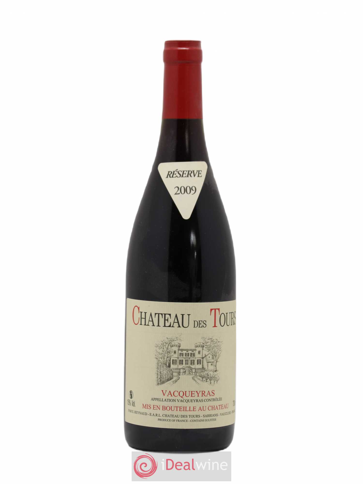 Côtes-du-Rhône Château des Tours Emmanuel Reynaud 2009 - Lot de 1 bouteille - 0