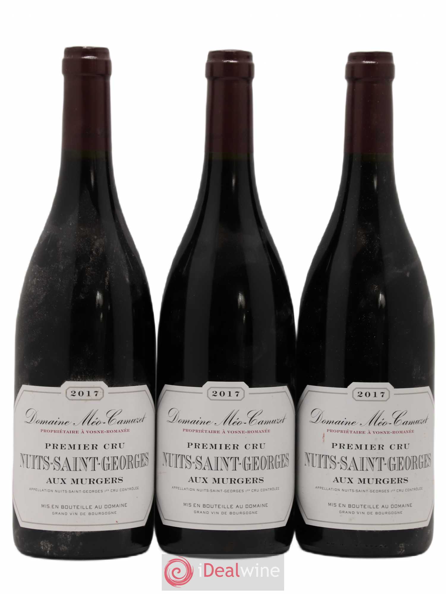 Nuits-Saint-Georges 1er Cru Aux Murgers Méo-Camuzet (Domaine) 2017 - Lot de 3 bouteilles - 0