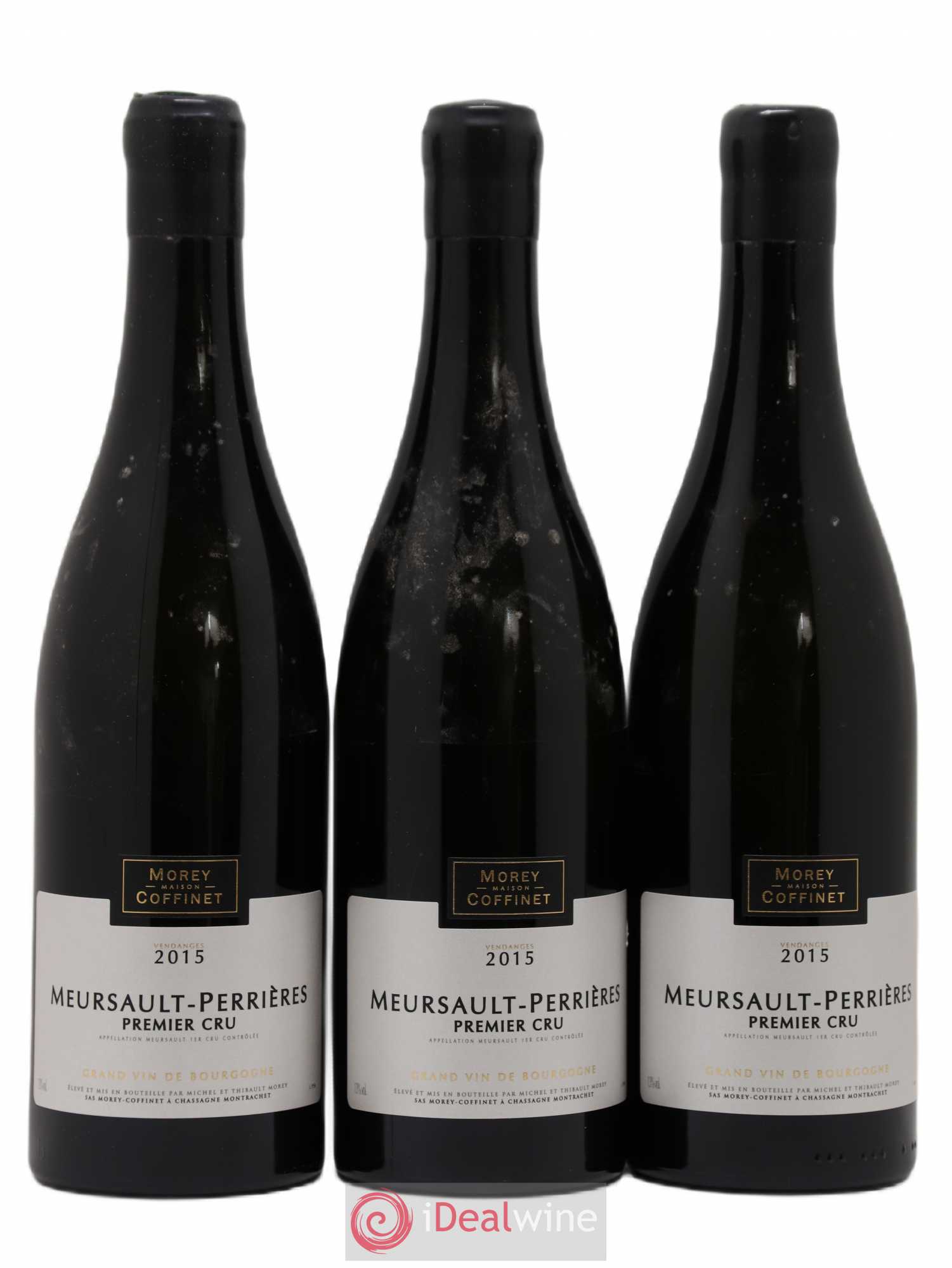 Meursault 1er Cru Les Perrières Morey-Coffinet (Domaine) 2015 - Lot de 3 bouteilles - 0