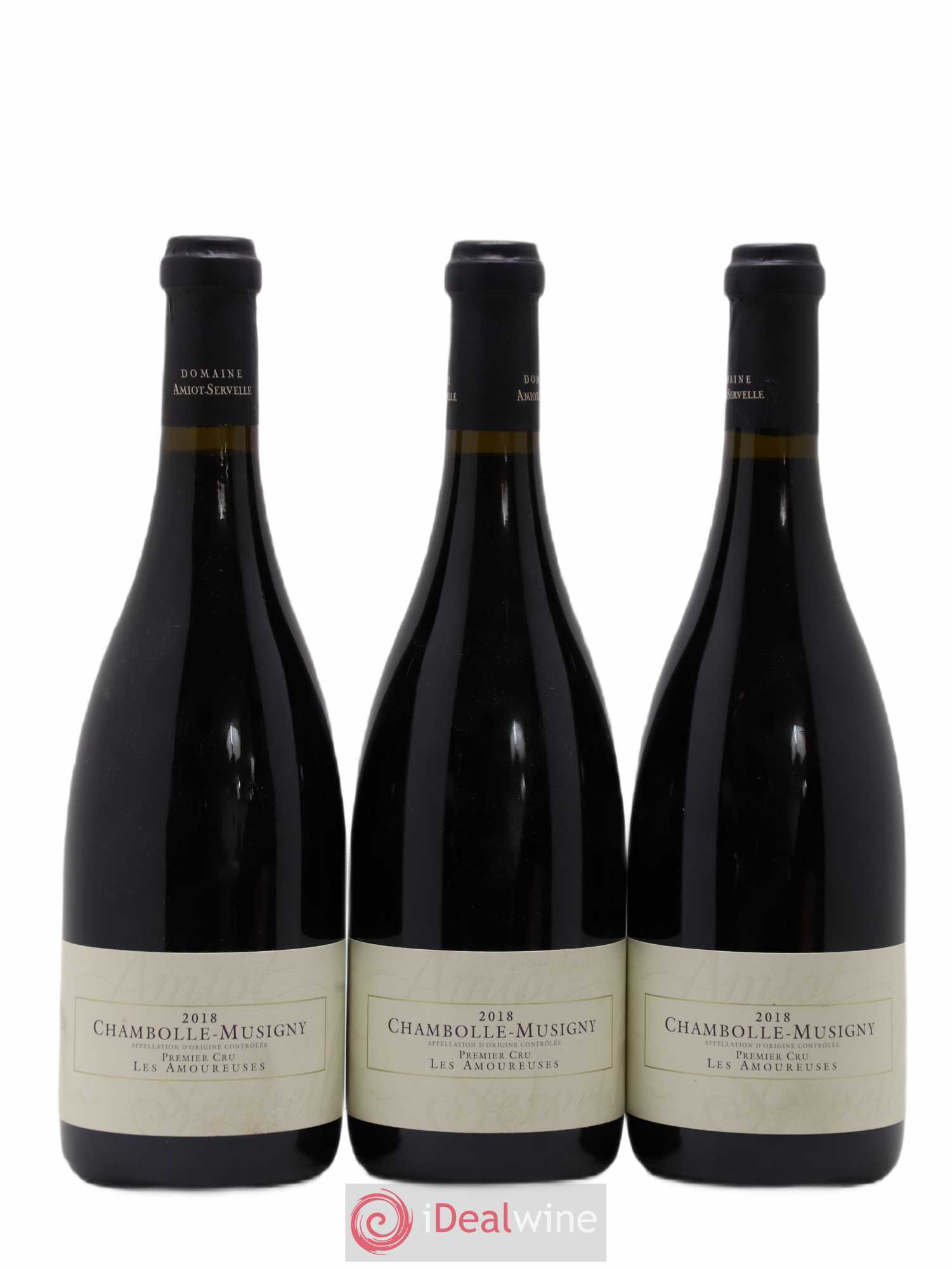 Chambolle-Musigny 1er Cru Les Amoureuses Amiot-Servelle 2018 - Lot de 3 bouteilles - 0
