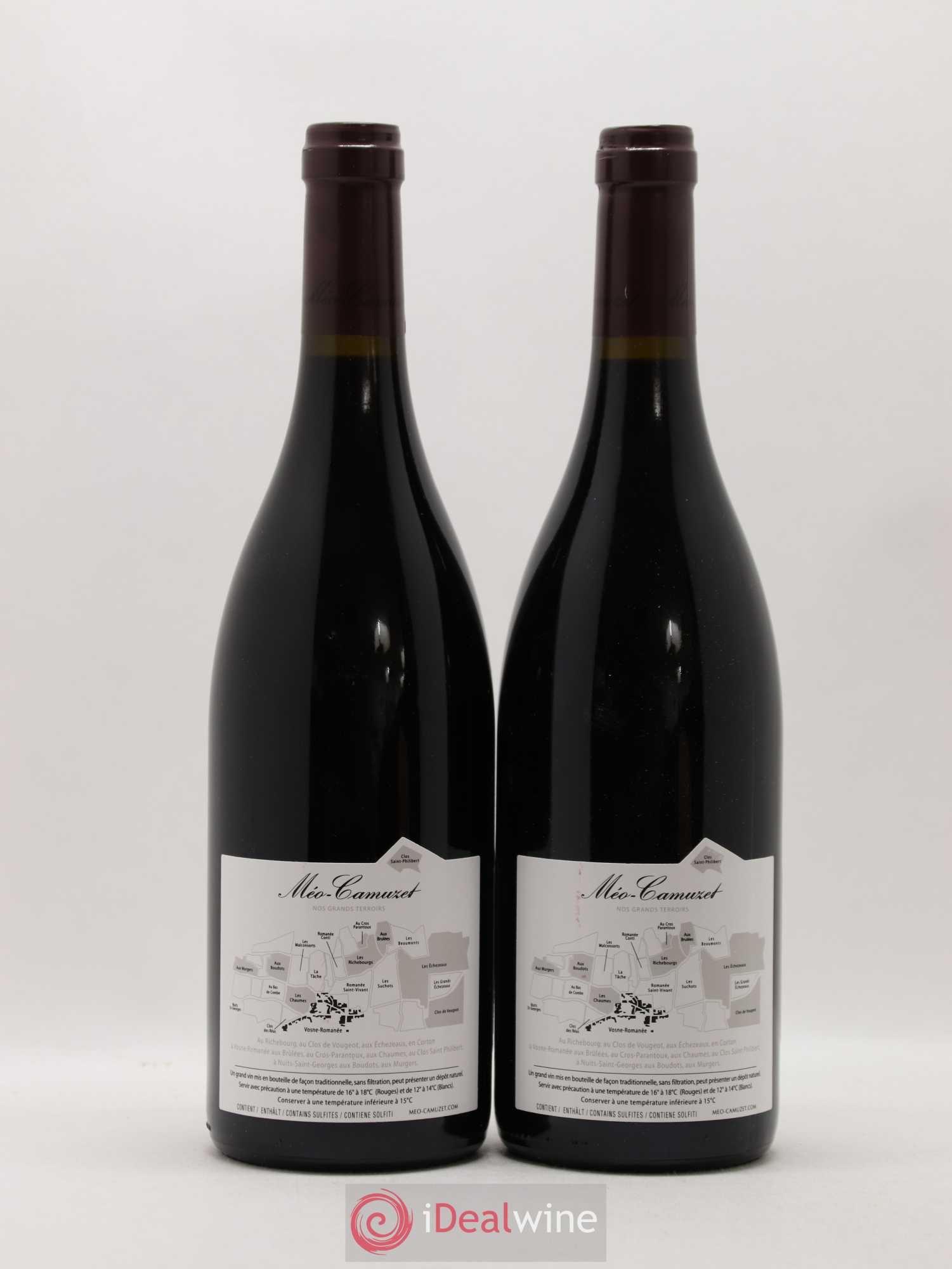 Vosne-Romanée 1er Cru Les Chaumes Méo-Camuzet (Domaine) 2018 - Lot de 2 bouteilles - 1
