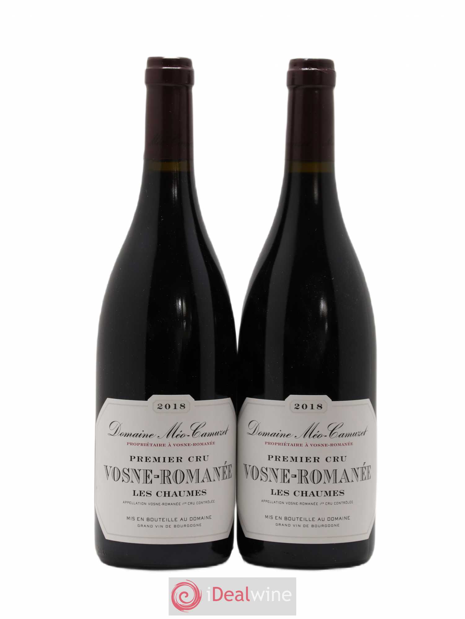 Vosne-Romanée 1er Cru Les Chaumes Méo-Camuzet (Domaine) 2018 - Lot de 2 bouteilles - 0