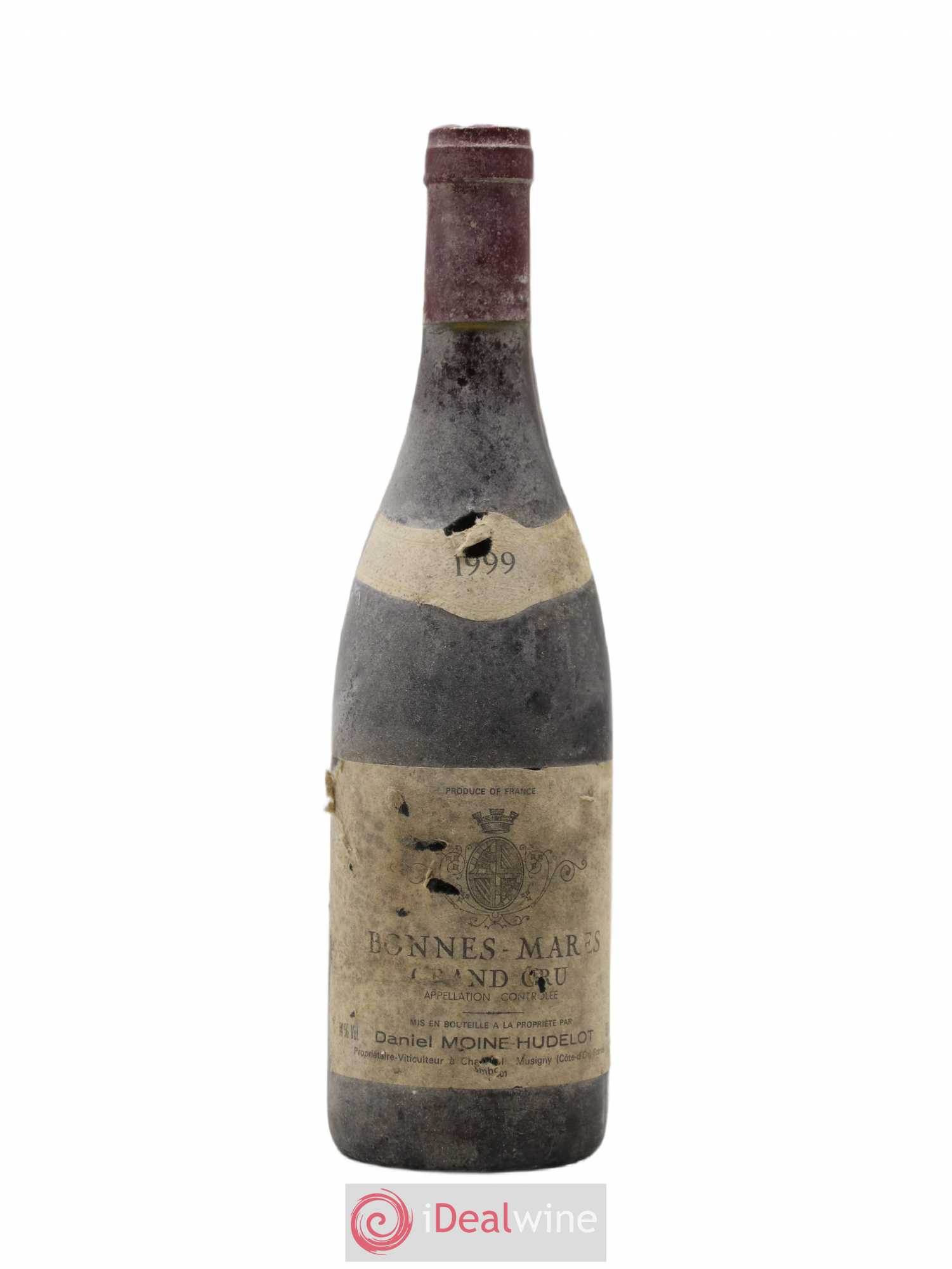 Bonnes-Mares Grand Cru Moine-Hudelot (Domaine) 1999 - Lot de 1 bouteille - 0