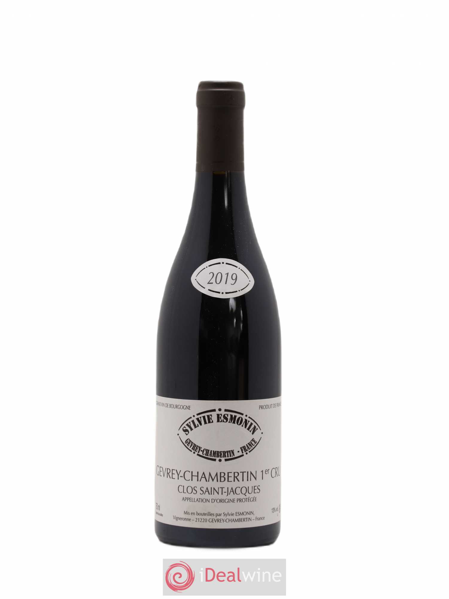 Gevrey-Chambertin 1er Cru Clos Saint Jacques Sylvie Esmonin 2019 - Posten von 1 Flasche - 0