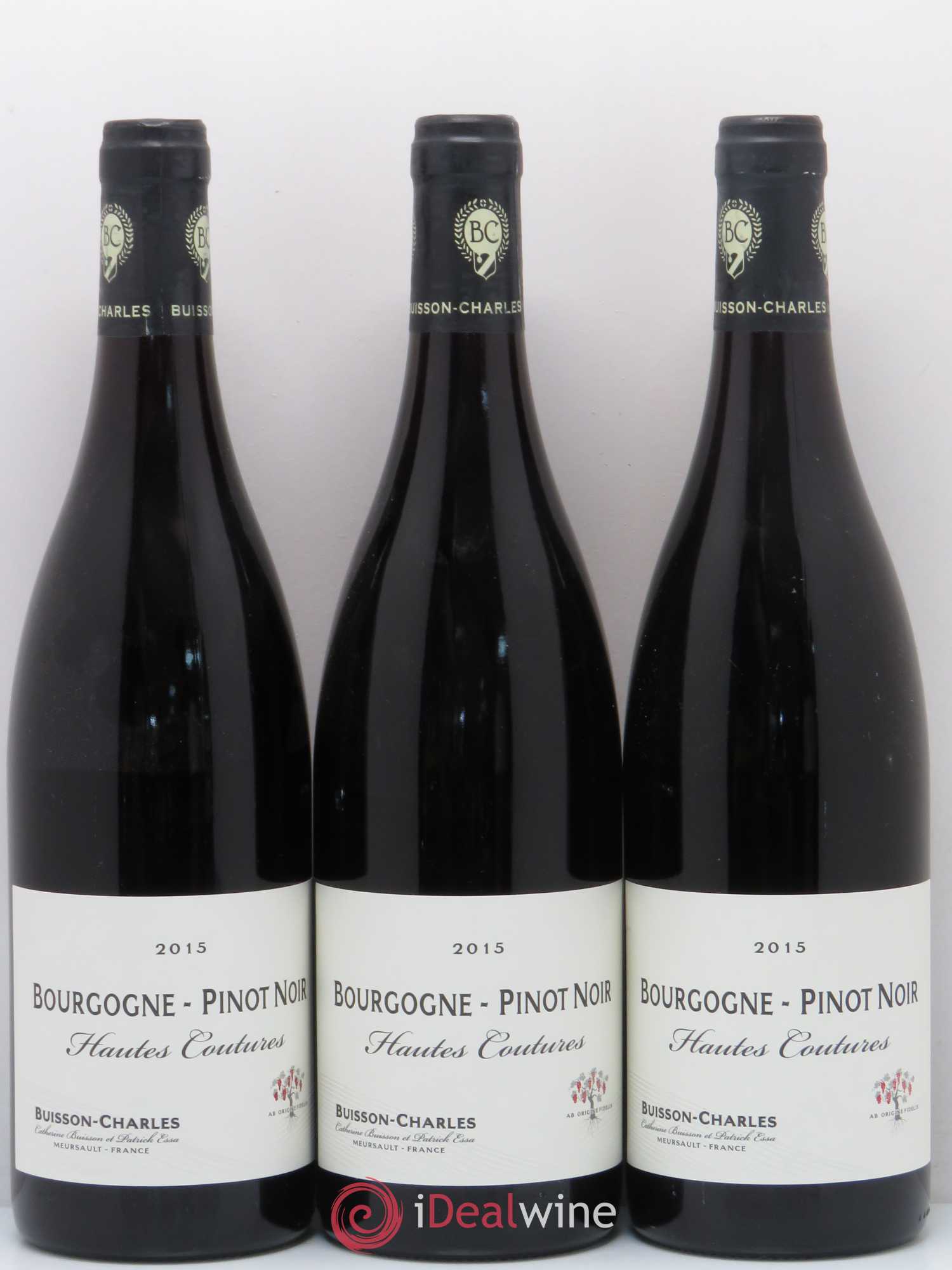 Bourgogne Haute Couture Domaine Buisson Charles 2015 - Lot de 6 bouteilles - 2