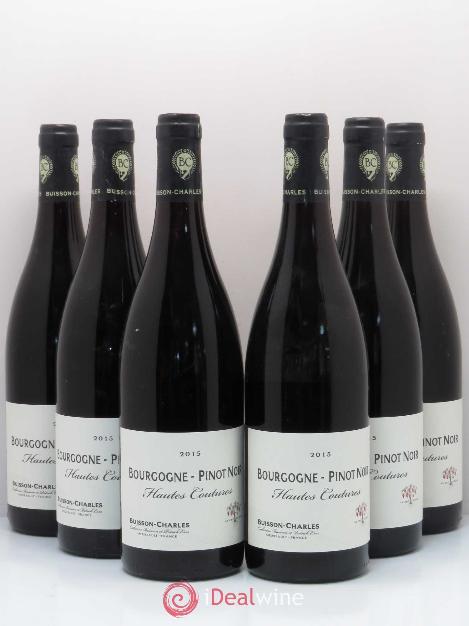 Bourgogne Haute Couture Domaine Buisson Charles 2015 - Lot de 6 bouteilles - 0