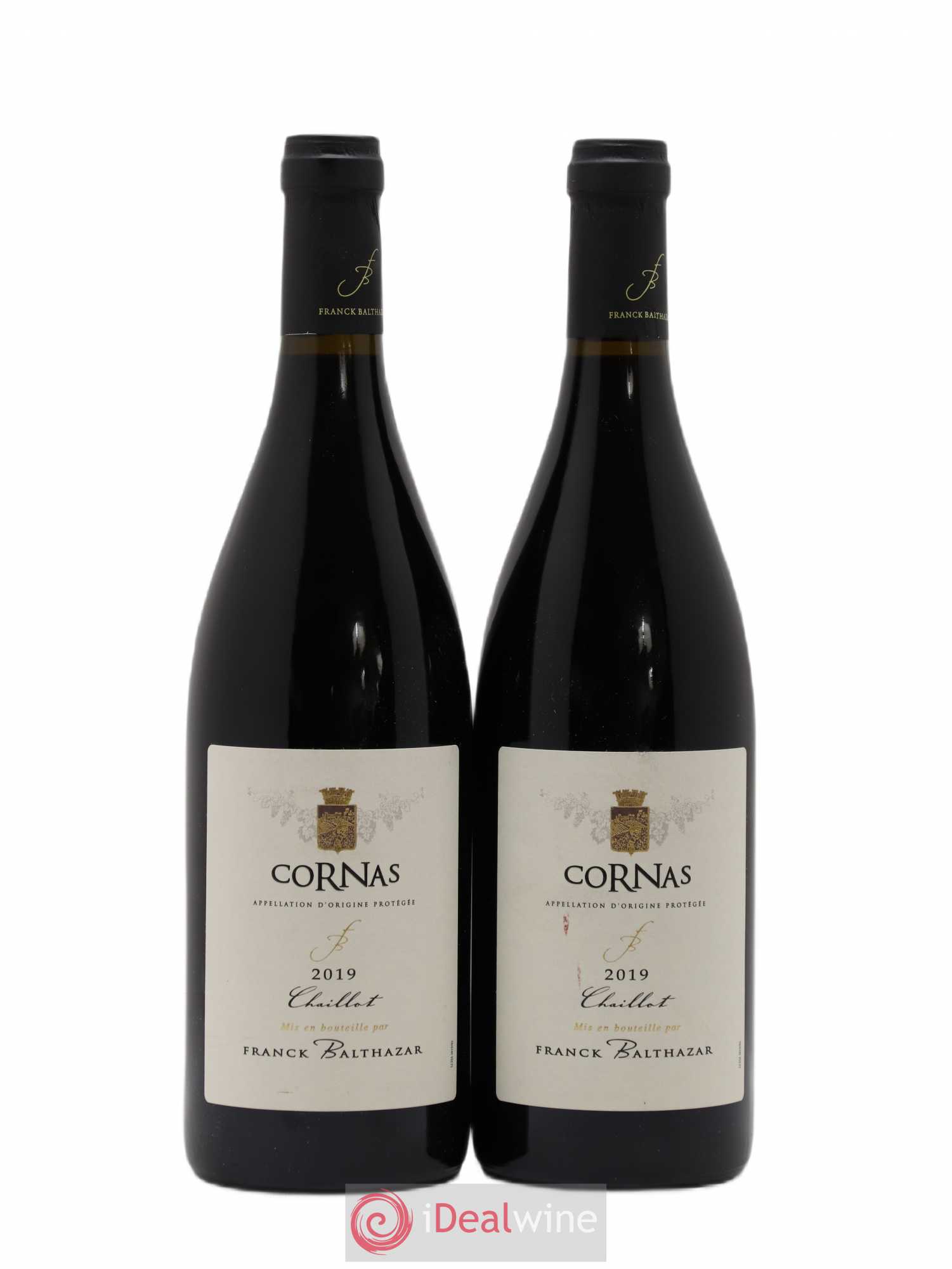 Cornas Chaillot Franck Balthazar (Domaine) 2019 - Lot de 2 bouteilles - 0