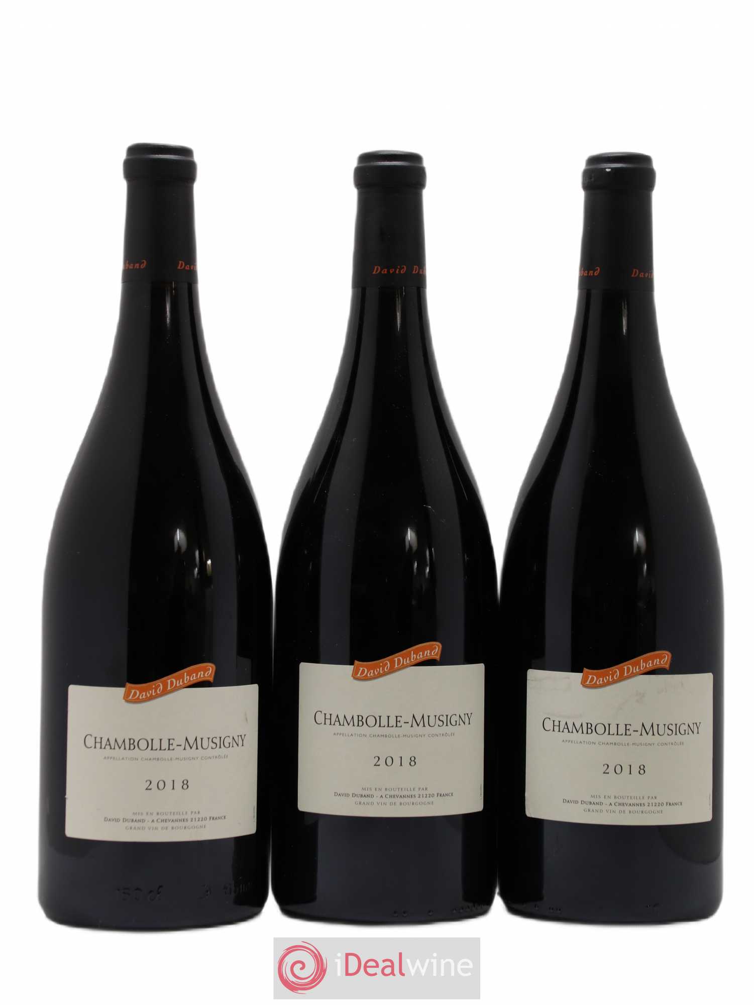 Chambolle-Musigny David Duband (Domaine) 2018 - Lot de 3 magnums - 0