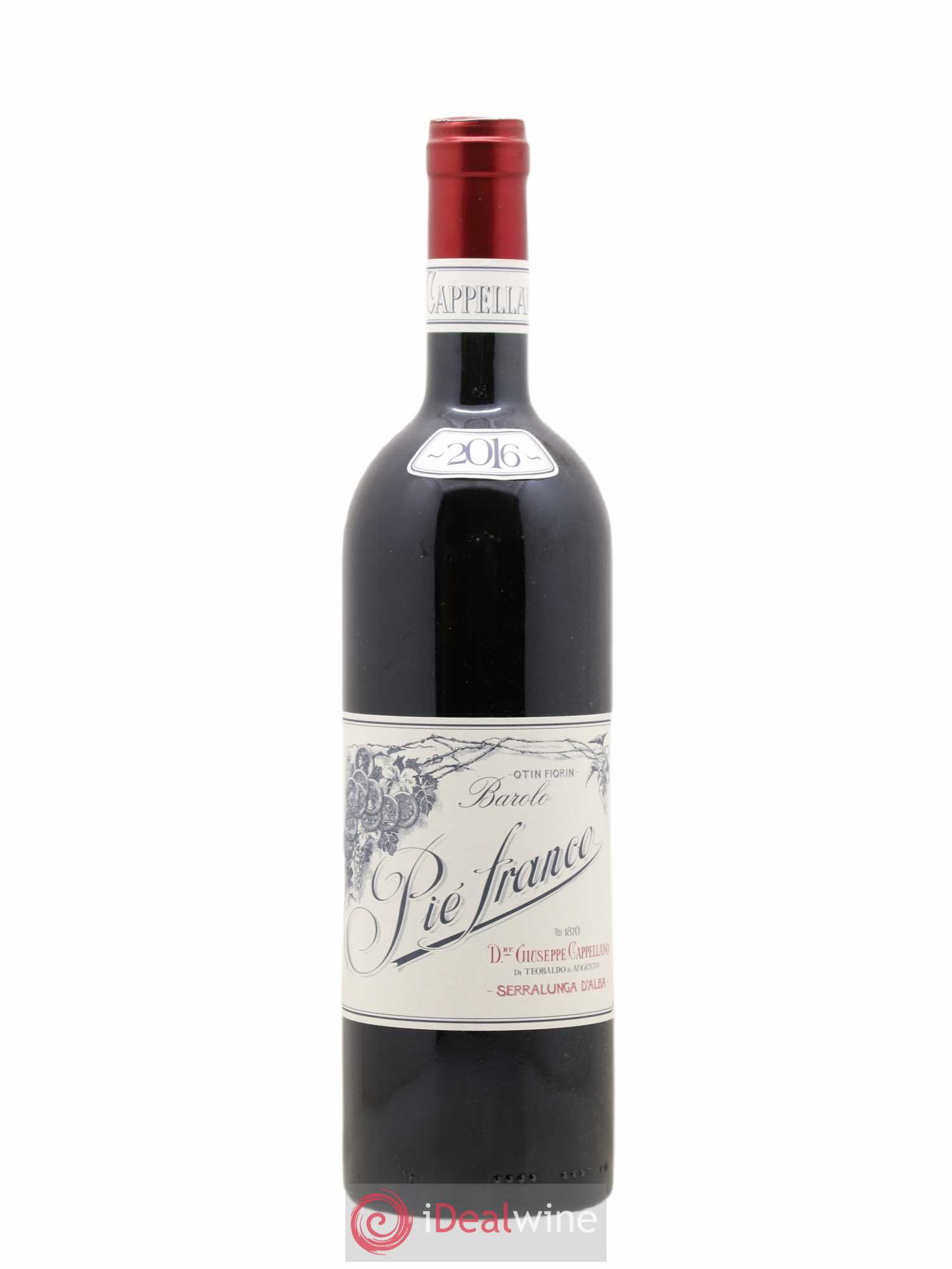 Barolo DOCG Pié Franco Cappellano 2016 - Lot de 1 bouteille - 0