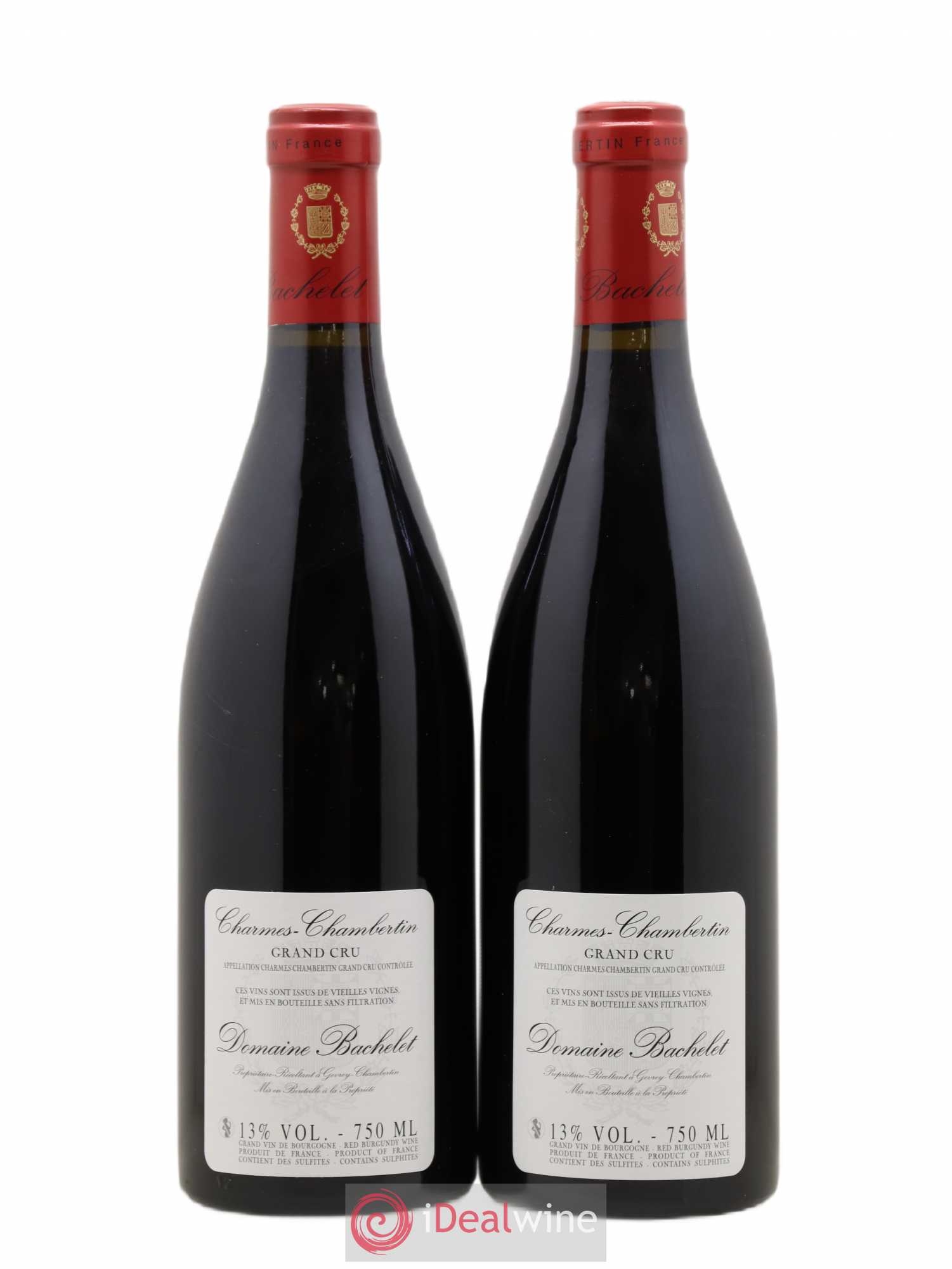 Charmes-Chambertin Grand Cru Vieilles Vignes Denis Bachelet (Domaine) 2017 - Lot de 2 bouteilles - 1