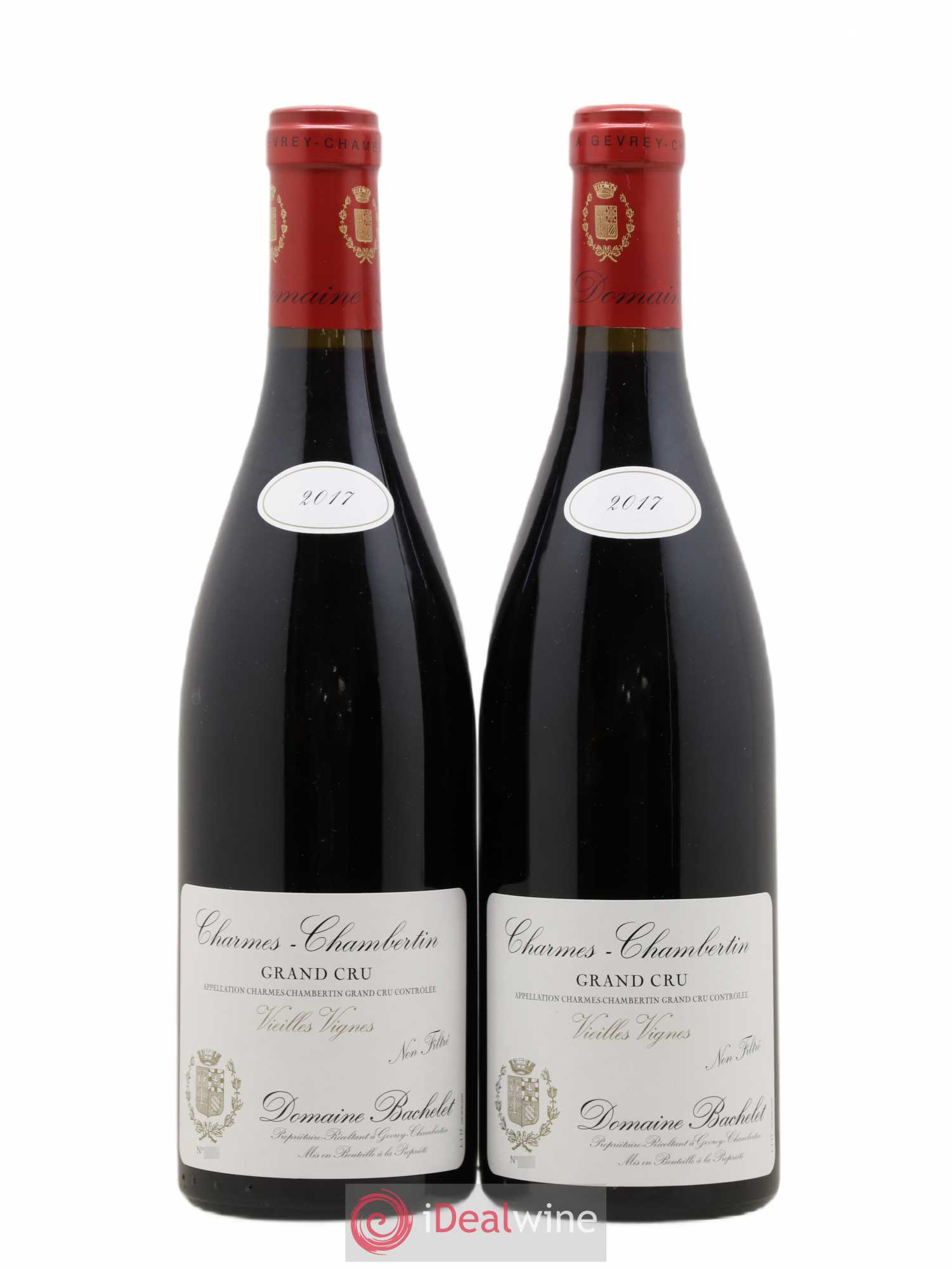 Charmes-Chambertin Grand Cru Vieilles Vignes Denis Bachelet (Domaine) 2017 - Lot de 2 bouteilles - 0