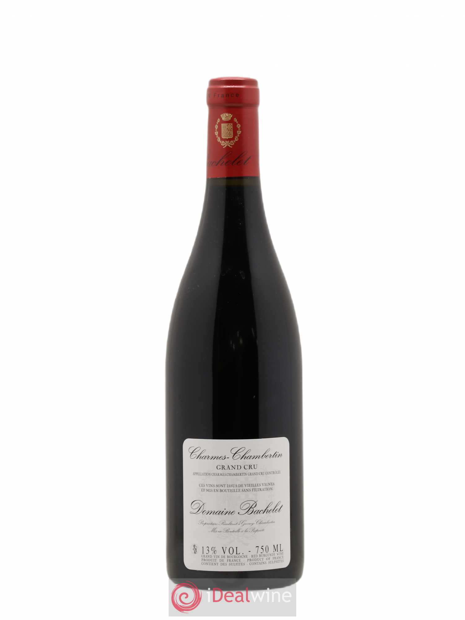 Charmes-Chambertin Grand Cru Vieilles Vignes Denis Bachelet (Domaine) 2018 - Lot de 1 bouteille - 1