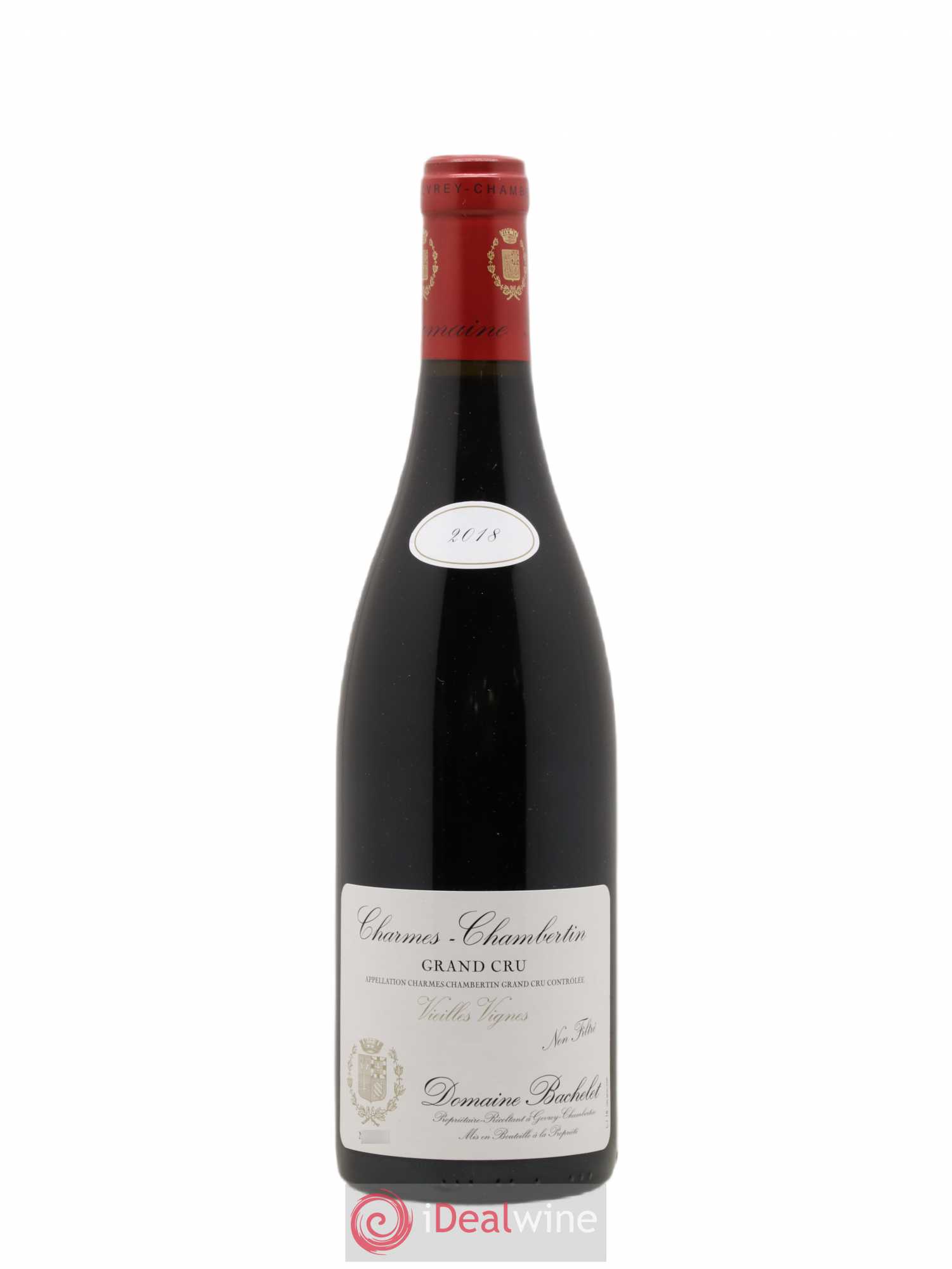 Charmes-Chambertin Grand Cru Vieilles Vignes Denis Bachelet (Domaine) 2018 - Lot de 1 bouteille - 0