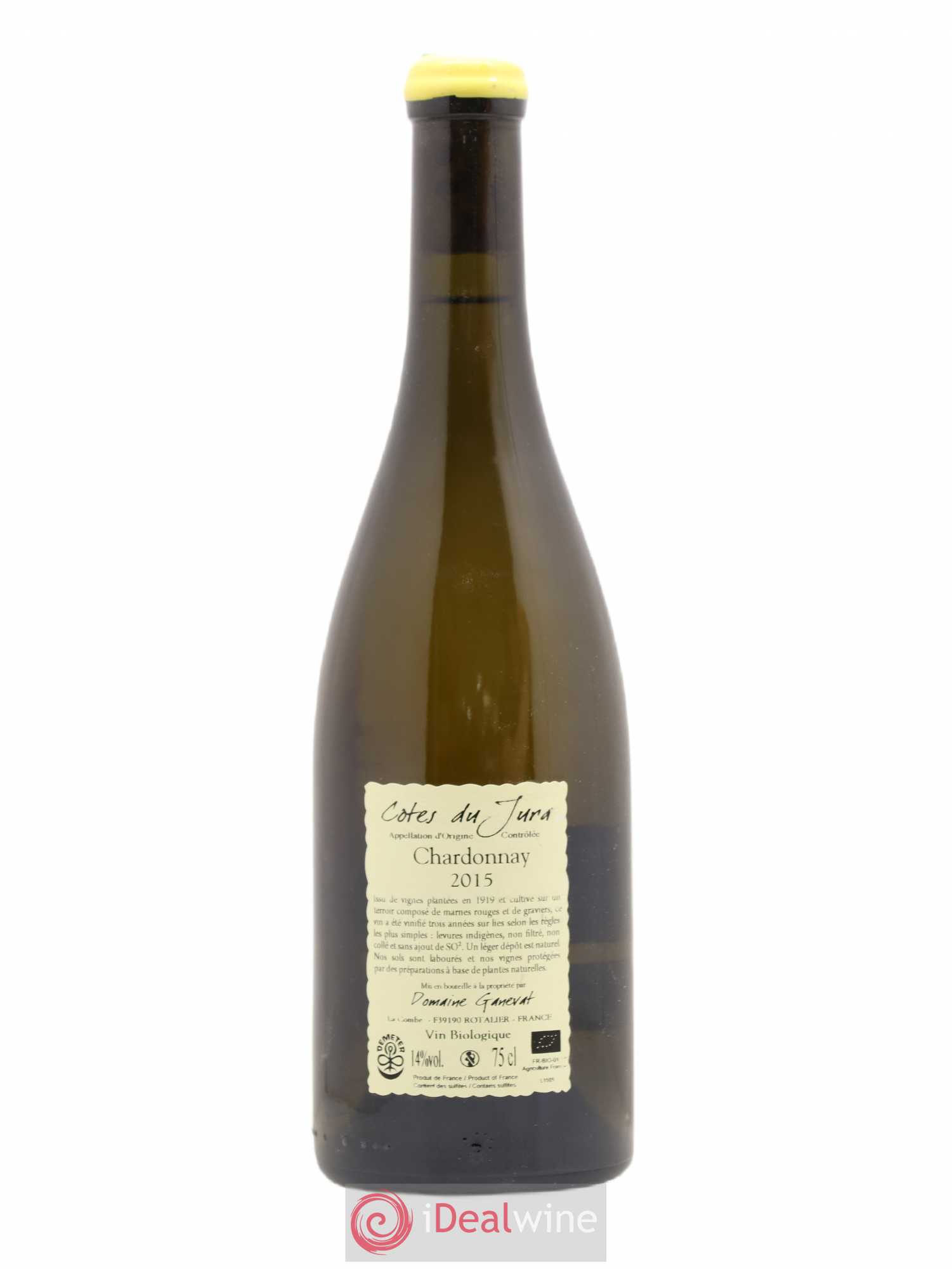 Côtes du Jura Les Grands Teppes Vieilles Vignes Jean-François Ganevat (Domaine) 2015 - Lot de 1 bouteille - 1