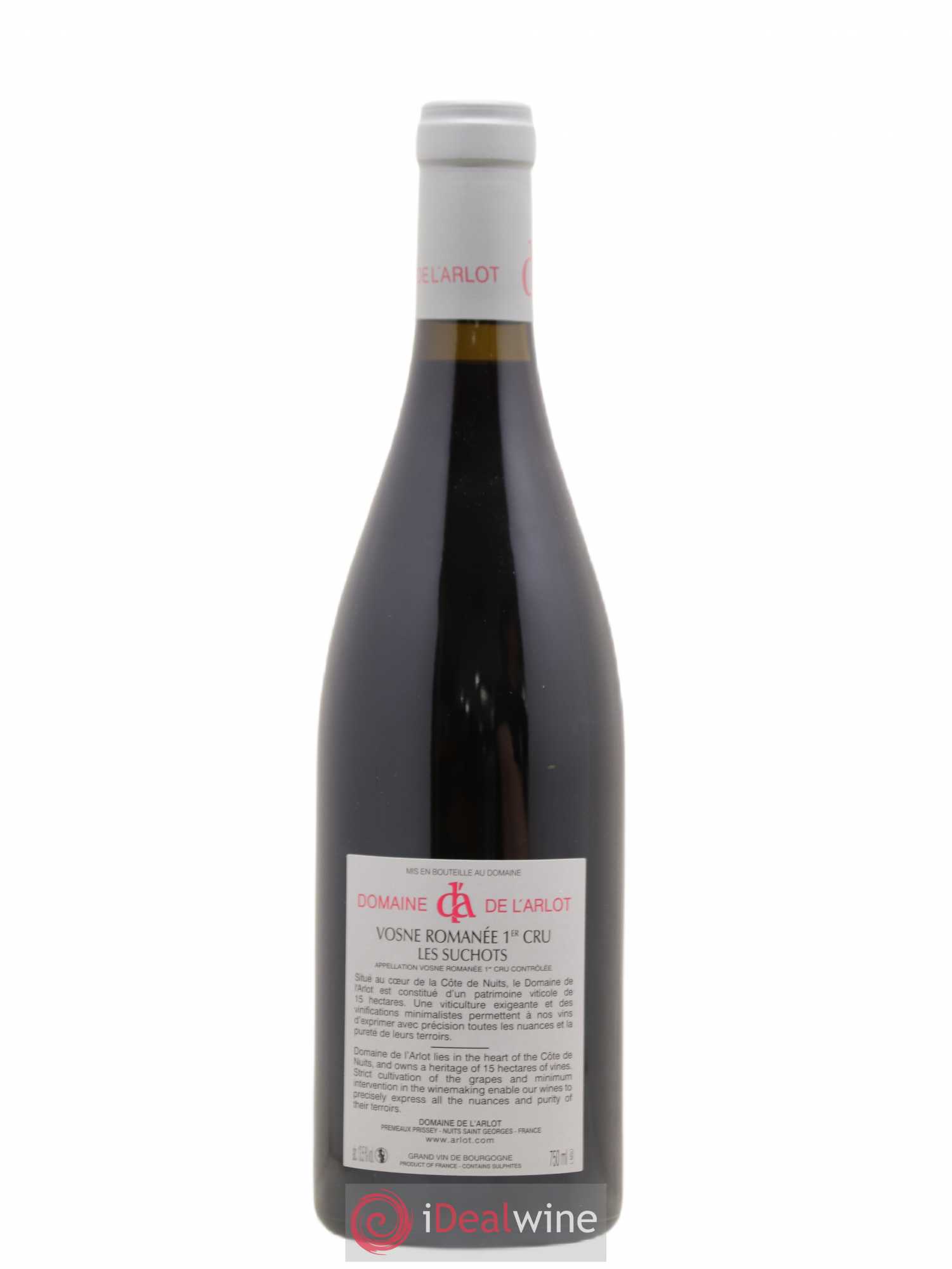 Vosne-Romanée 1er Cru Les Suchots Domaine de l'Arlot 2019 - Lot de 1 bouteille - 1