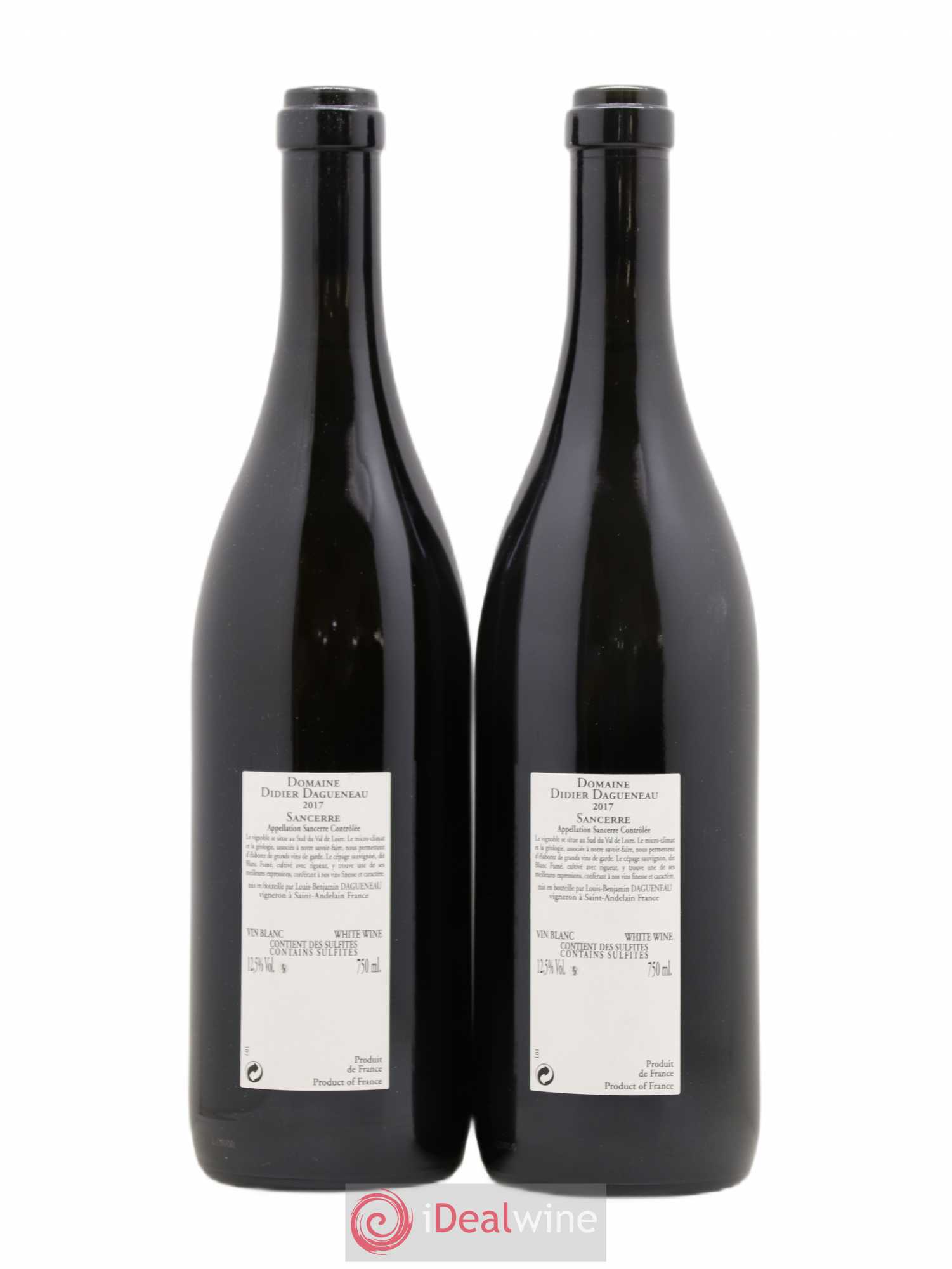 Sancerre En Chailloux Dagueneau 2017 - Lot de 2 bouteilles - 1
