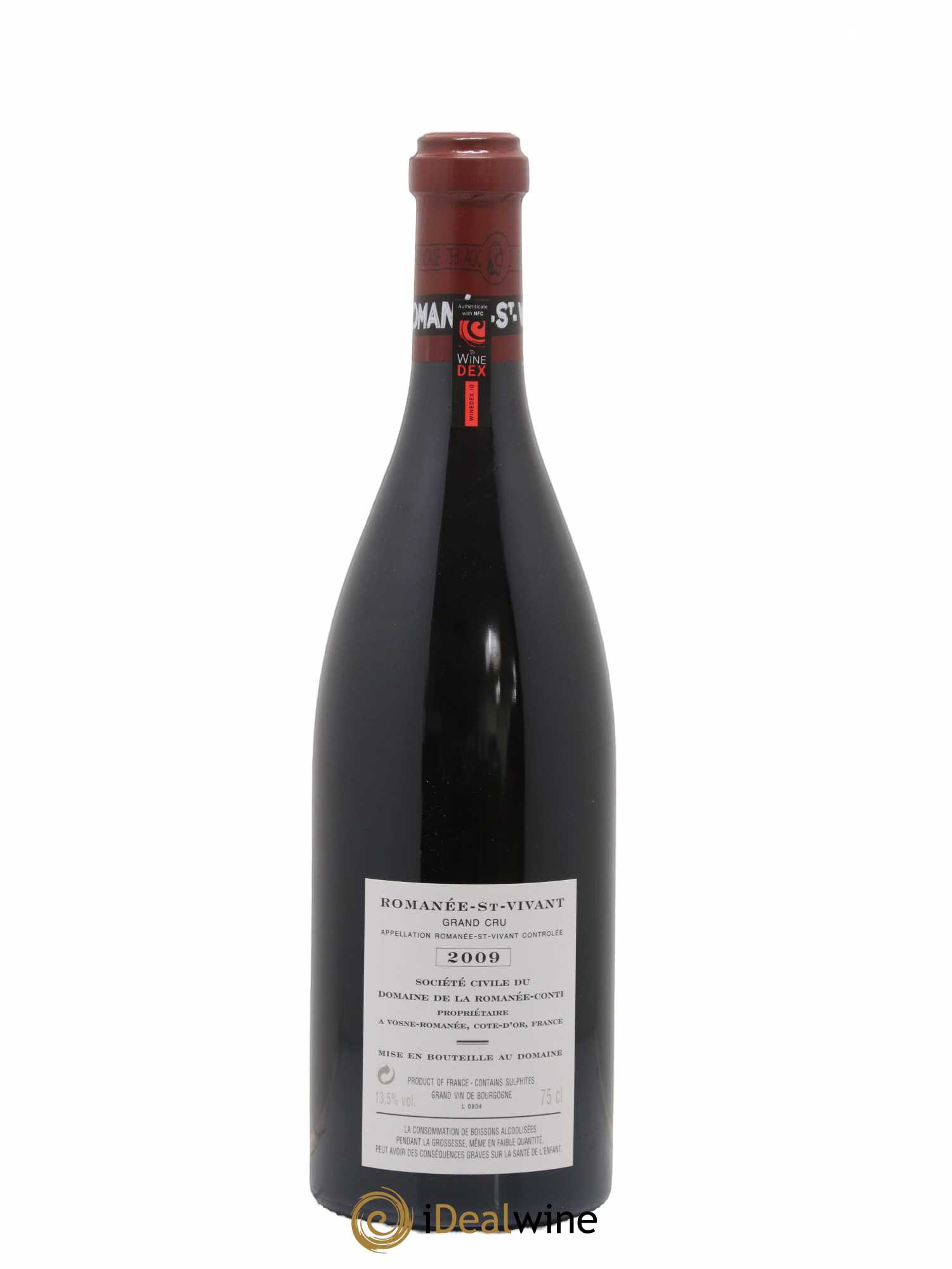 Romanée-Saint-Vivant Grand Cru Domaine de la Romanée-Conti 2009 - Lot de 1 bouteille - 1