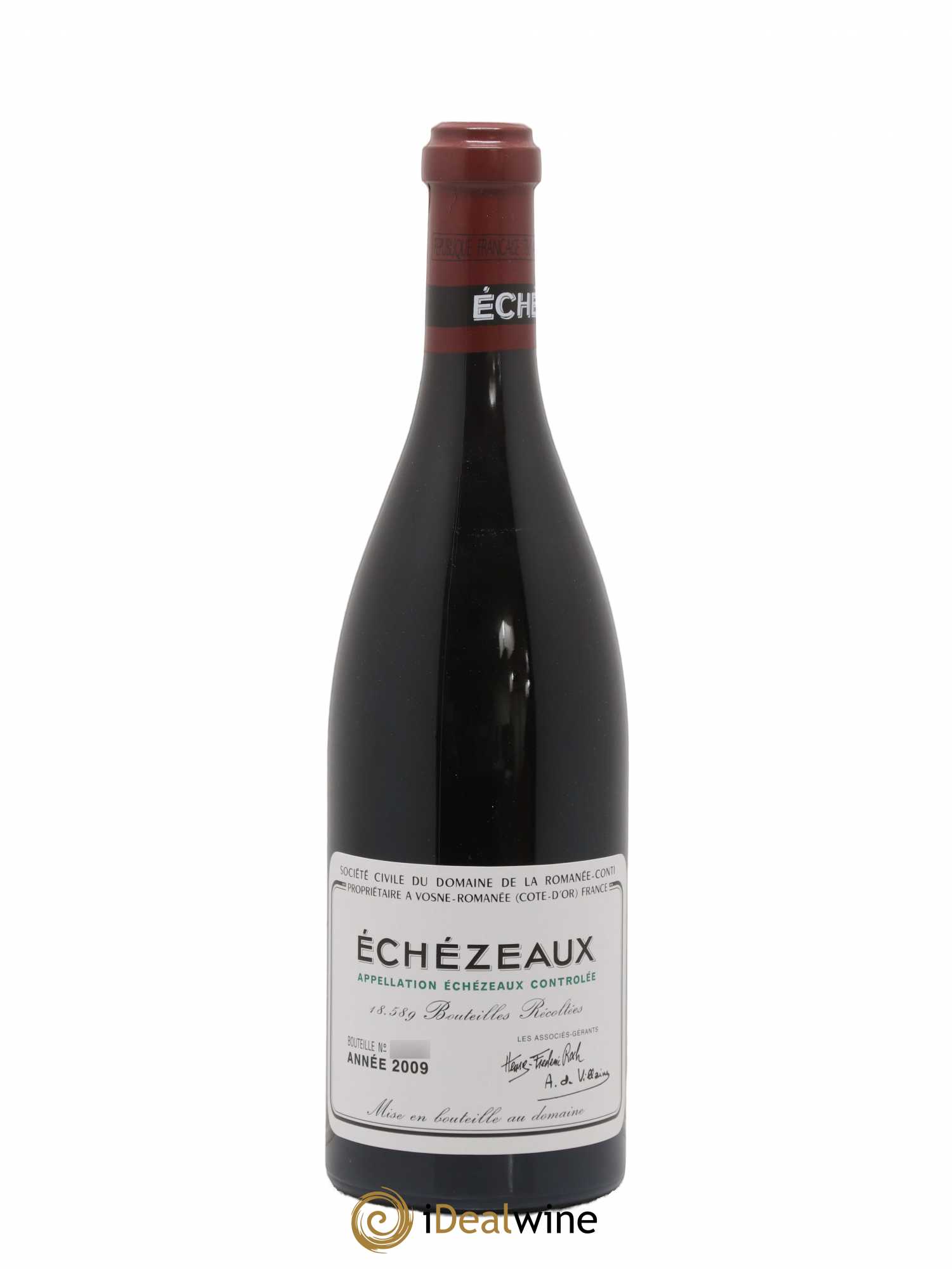 Echezeaux Grand Cru Domaine de la Romanée-Conti 2009 - Lot de 1 bouteille - 0