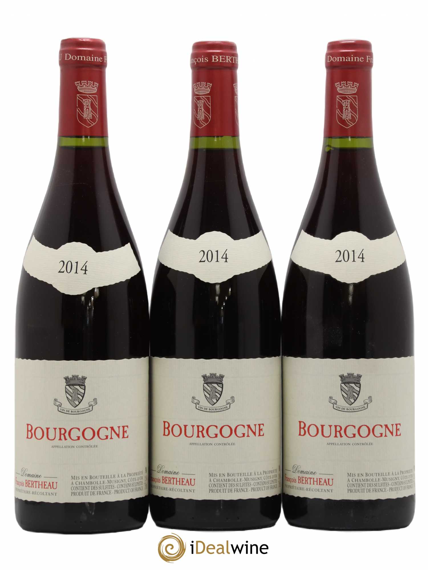 Bourgogne Domaine François Bertheau 2014 - Posten von 3 Flaschen - 0