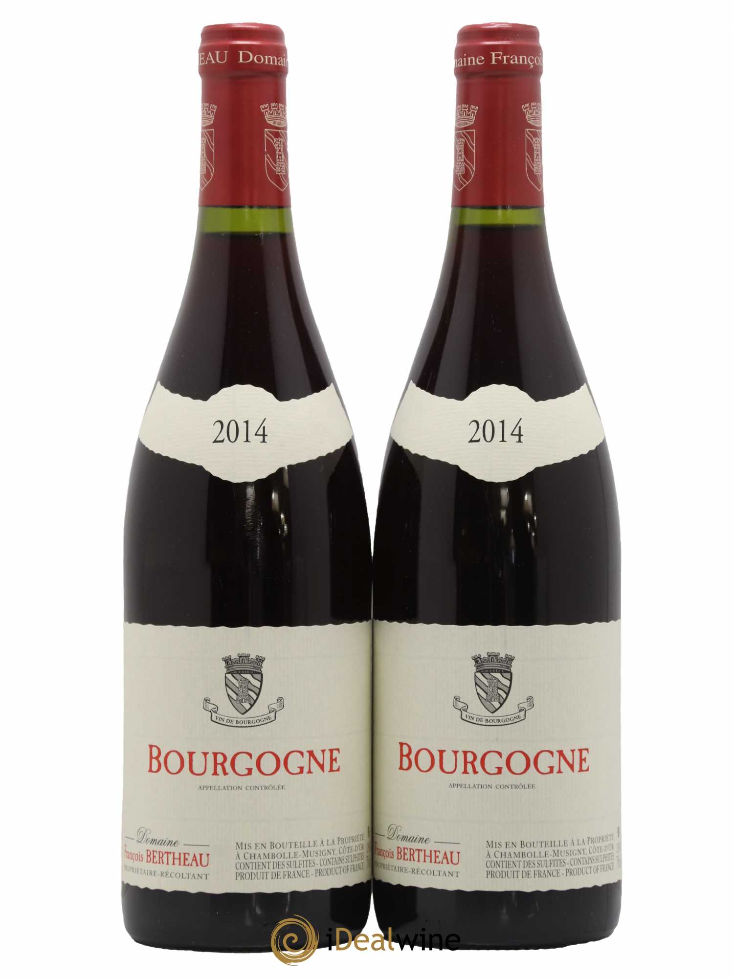Bourgogne Domaine François Bertheau 2014 - Posten von 2 Flaschen - 0