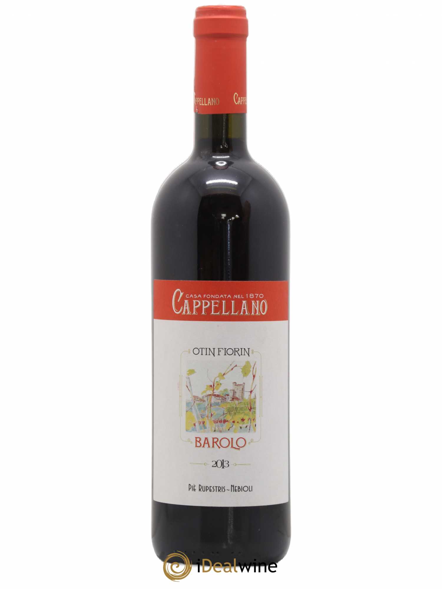 Barolo DOCG Pie Rupestris Cappellano 2013 - Posten von 1 Flasche - 0