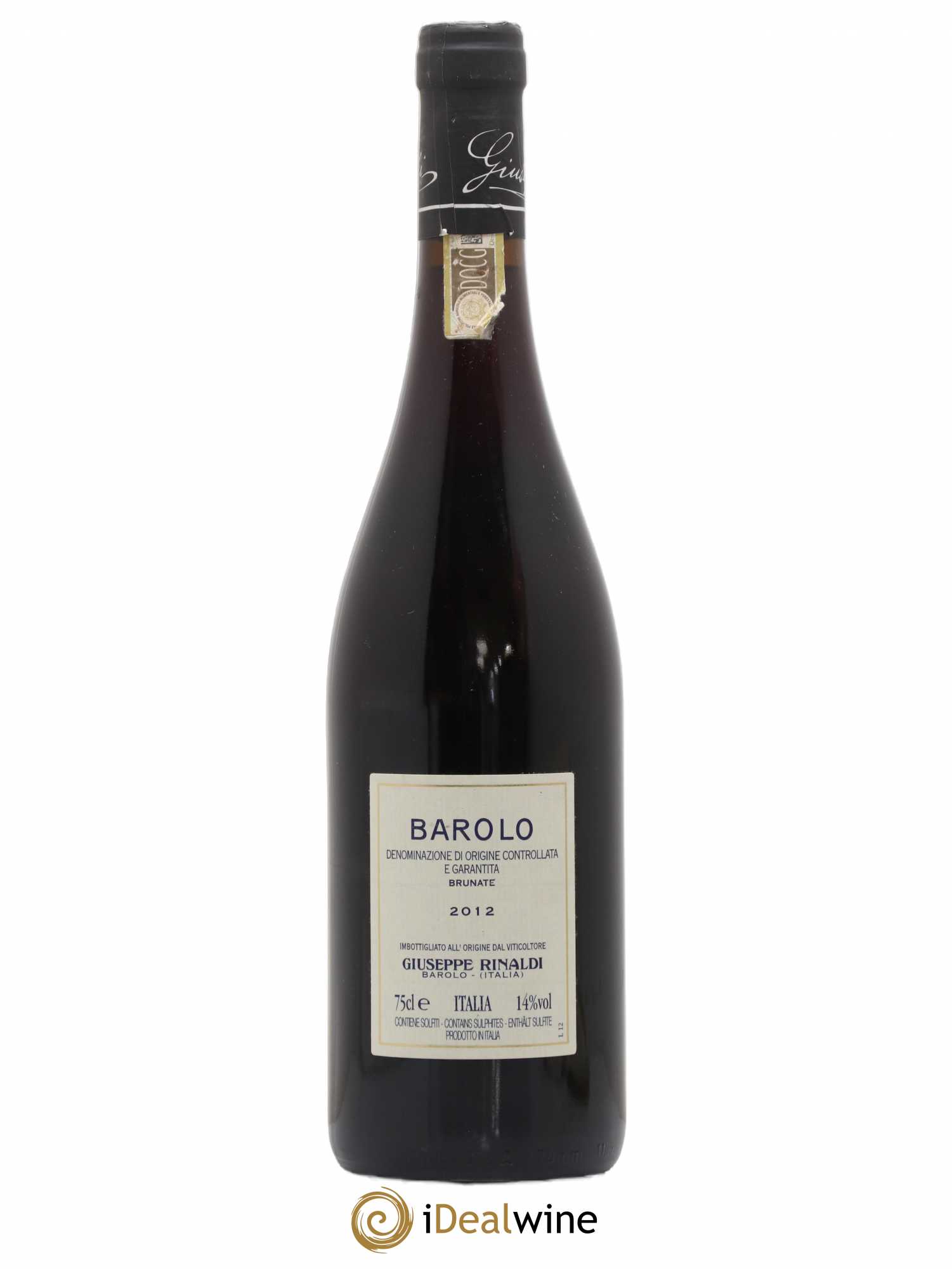 Barolo DOCG Brunate Giuseppe Rinaldi 2012 - Lot of 1 bottle - 1