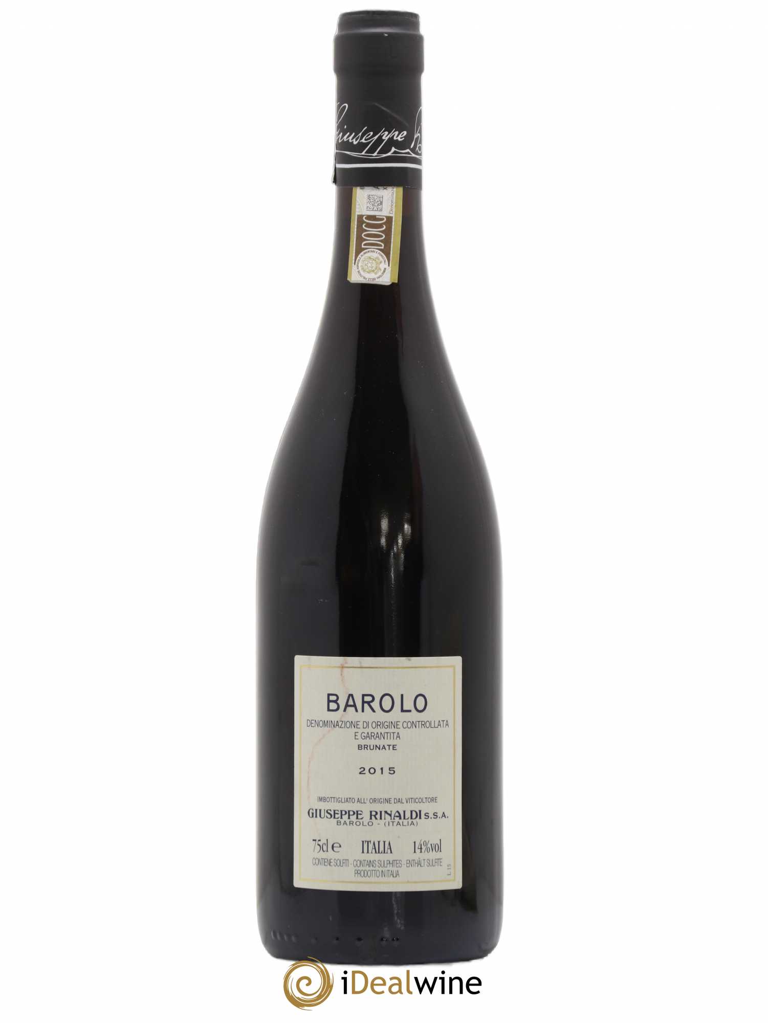 Barolo DOCG Brunate Giuseppe Rinaldi 2015 - Posten von 1 Flasche - 1