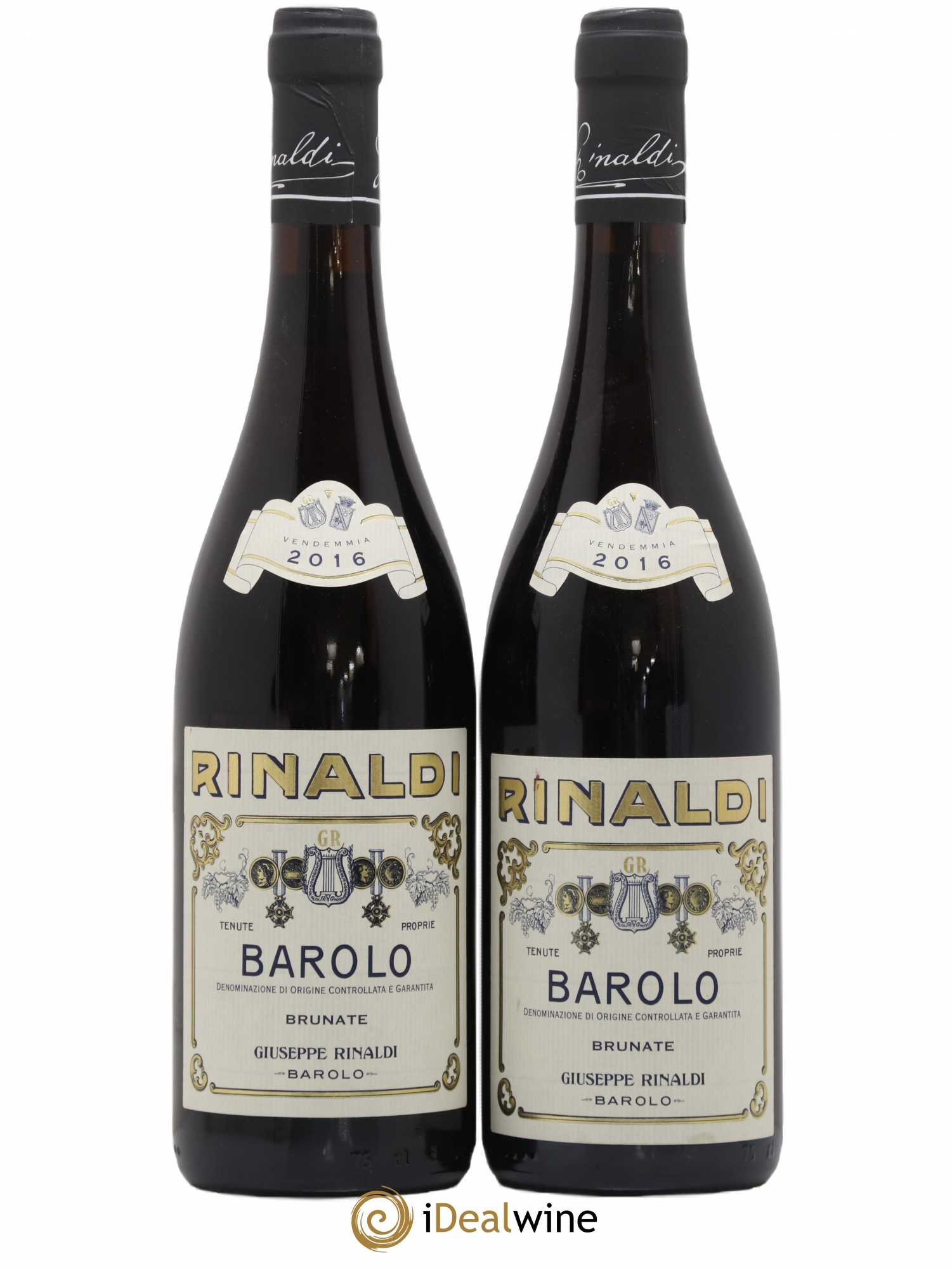 Barolo DOCG Brunate Giuseppe Rinaldi 2016 - Lot de 2 bouteilles - 0