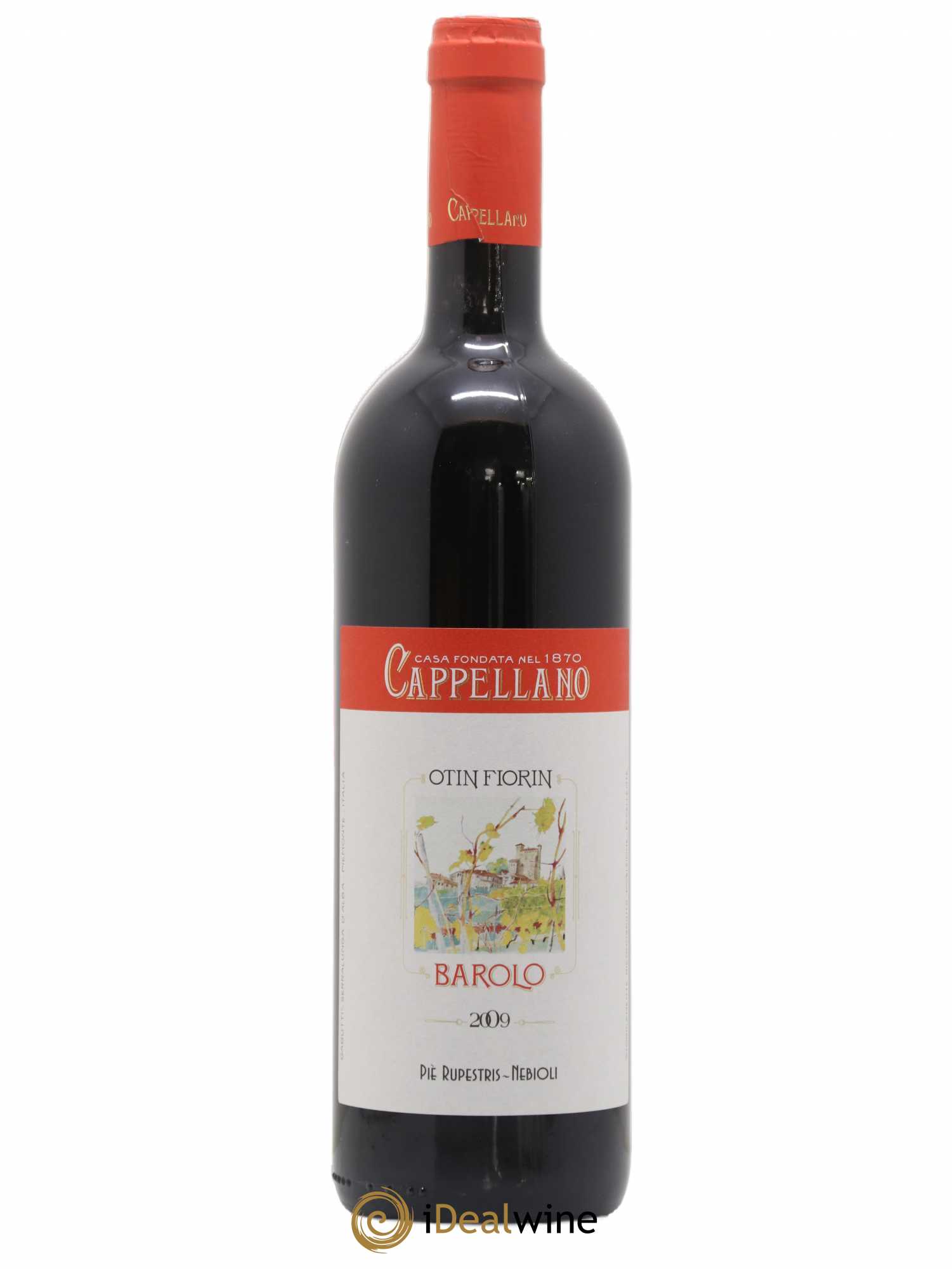 Barolo DOCG Pie Rupestris Cappellano 2009 - Lot de 1 bouteille - 0
