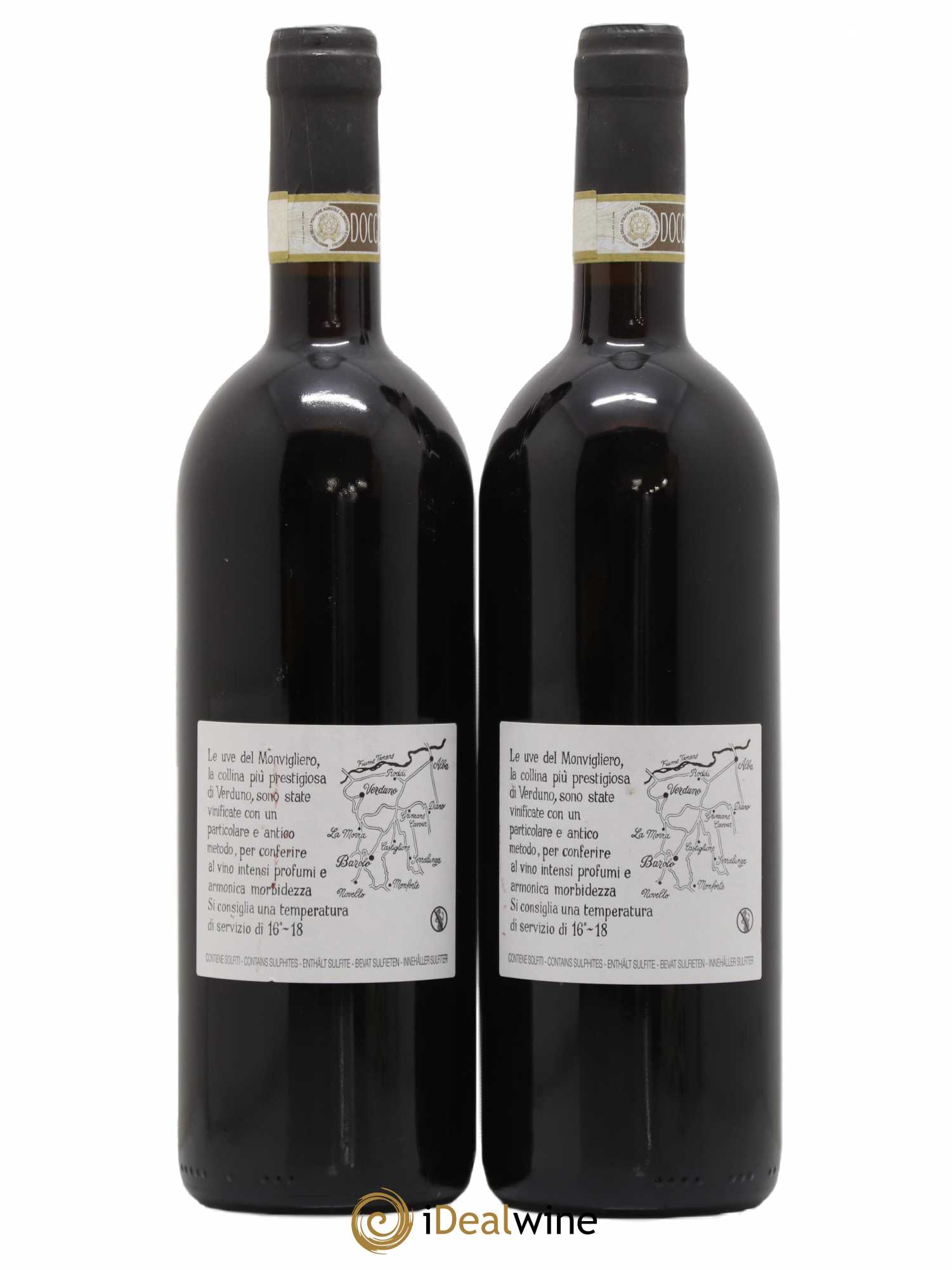 Barolo DOCG Monvigliero Comm. Giovan Battista Burlotto 2013 - Lot de 2 bouteilles - 1