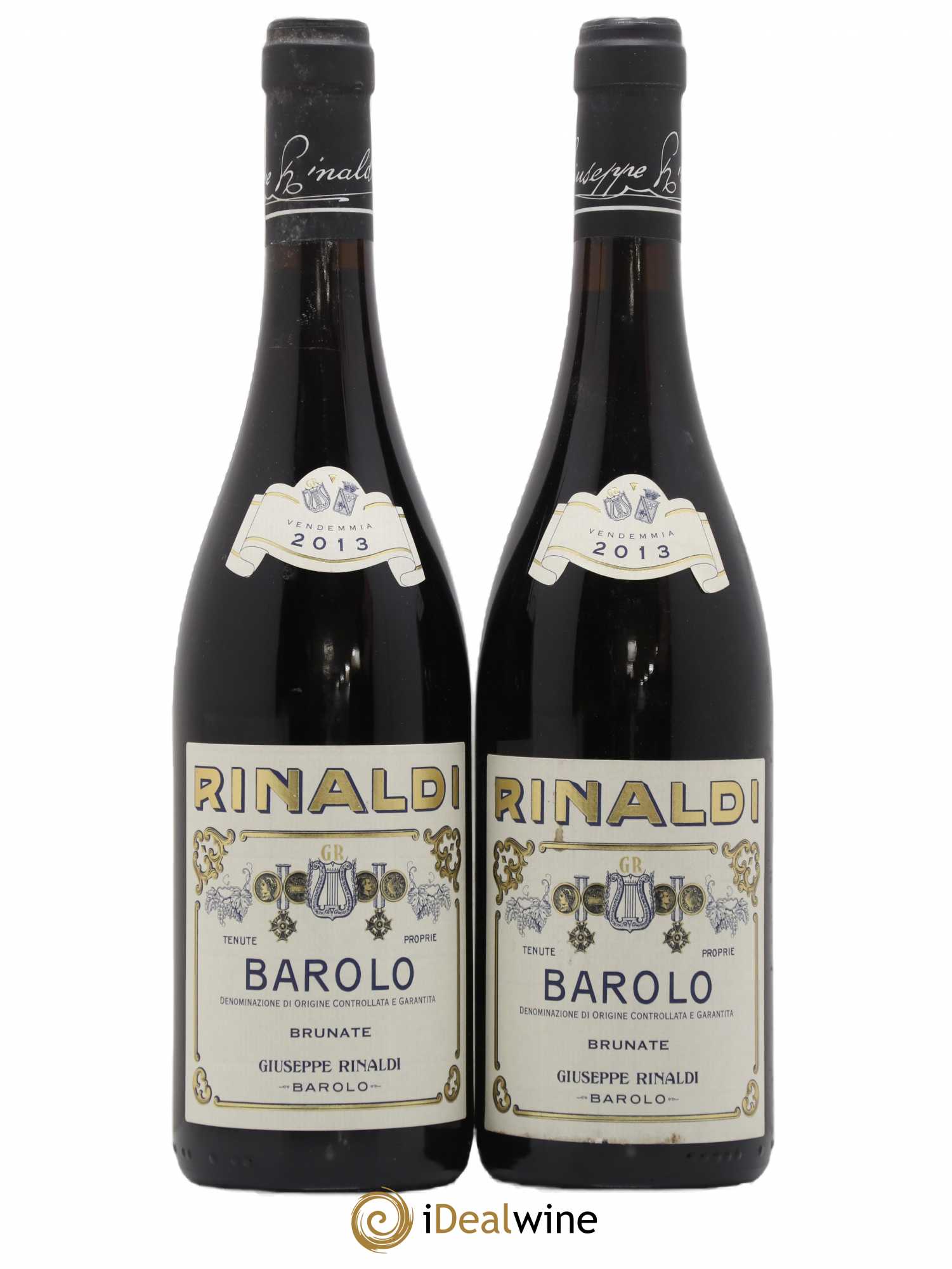 Barolo DOCG Brunate Giuseppe Rinaldi 2013 - Lot de 2 bouteilles - 0