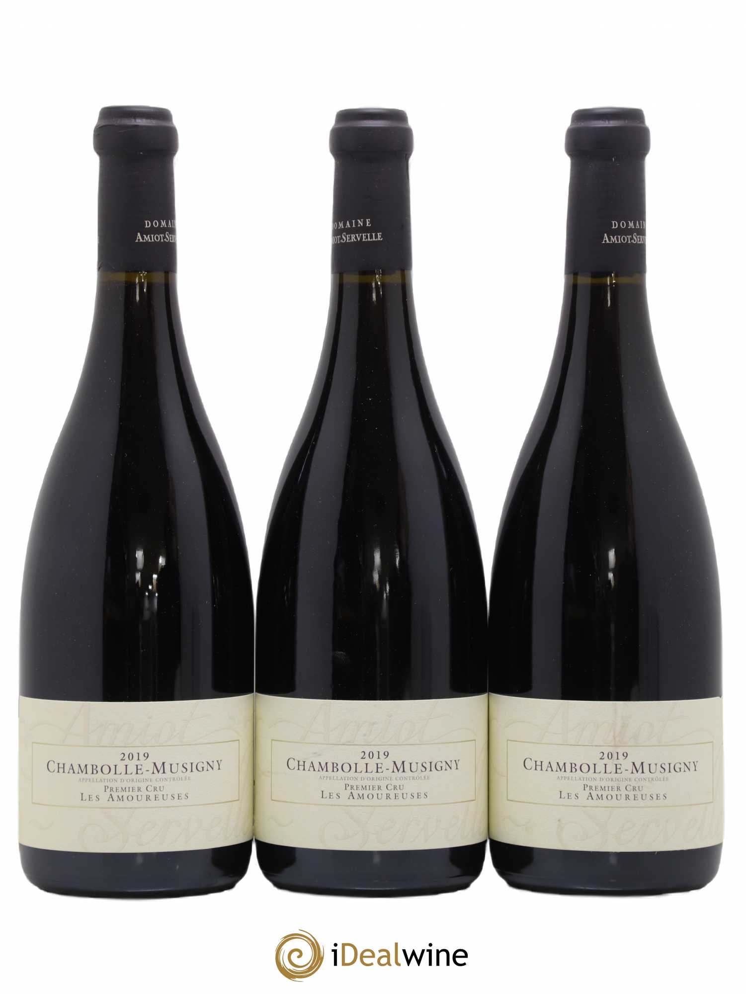Chambolle-Musigny 1er Cru Les Amoureuses Amiot-Servelle 2019 - Lot de 3 bouteilles - 0