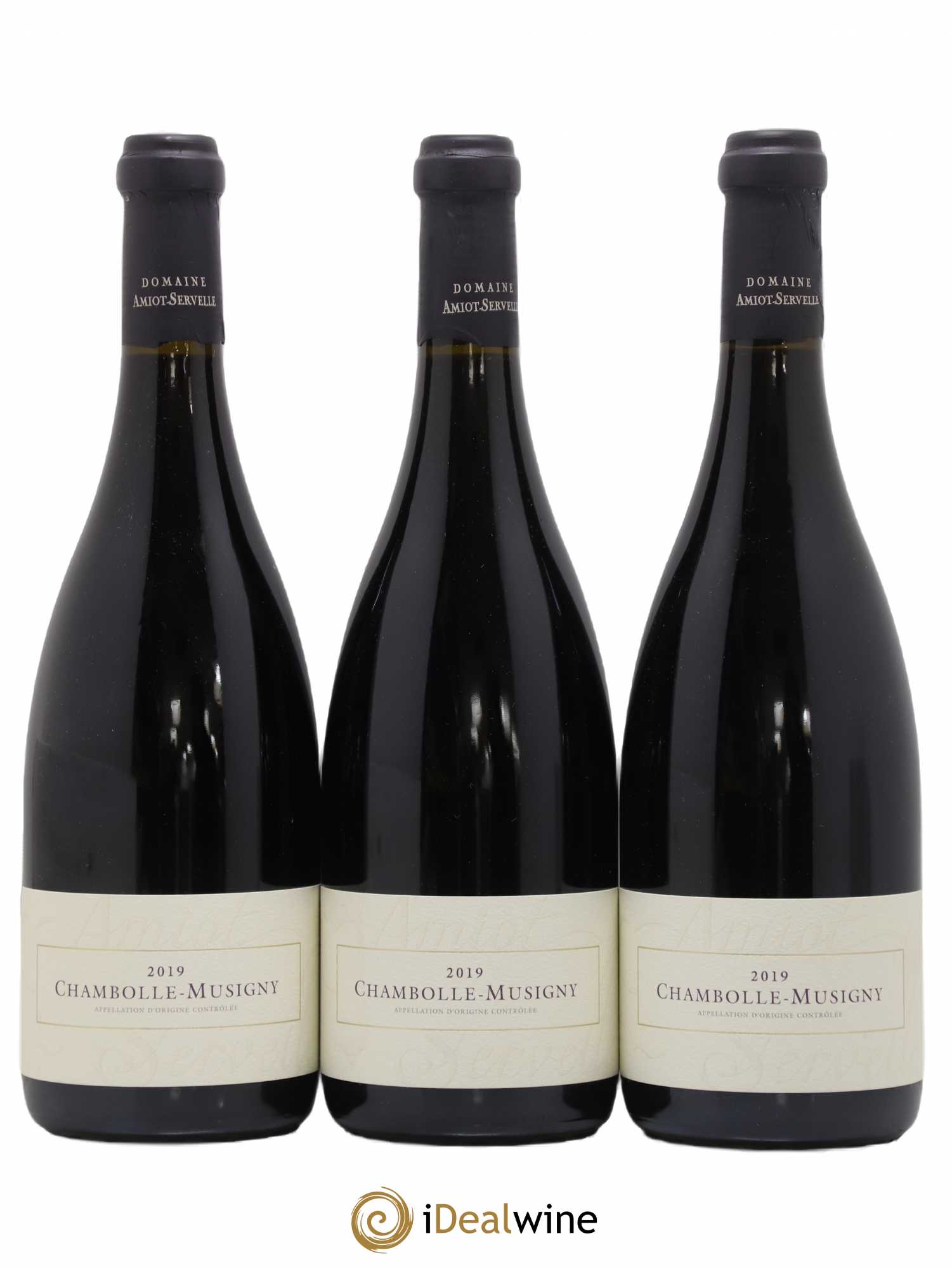Chambolle-Musigny Amiot-Servelle 2019 - Lot de 3 bouteilles - 0