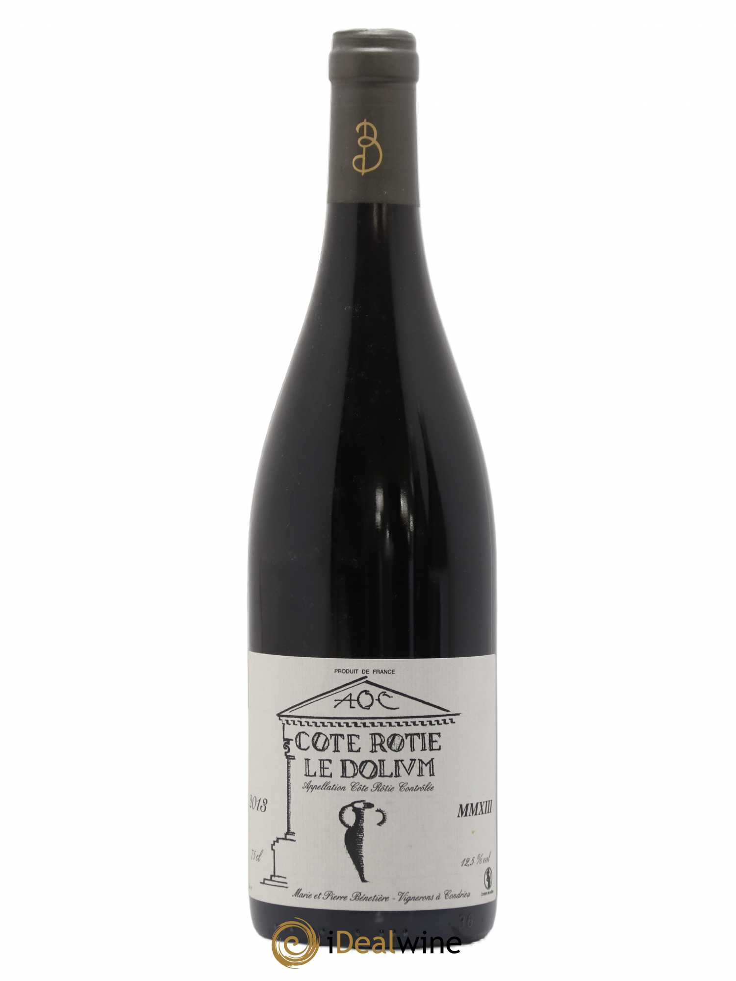 Côte-Rôtie Le Dolium Marie et Pierre Bénetière (Domaine) 2013 - Lot de 1 bouteille - 0