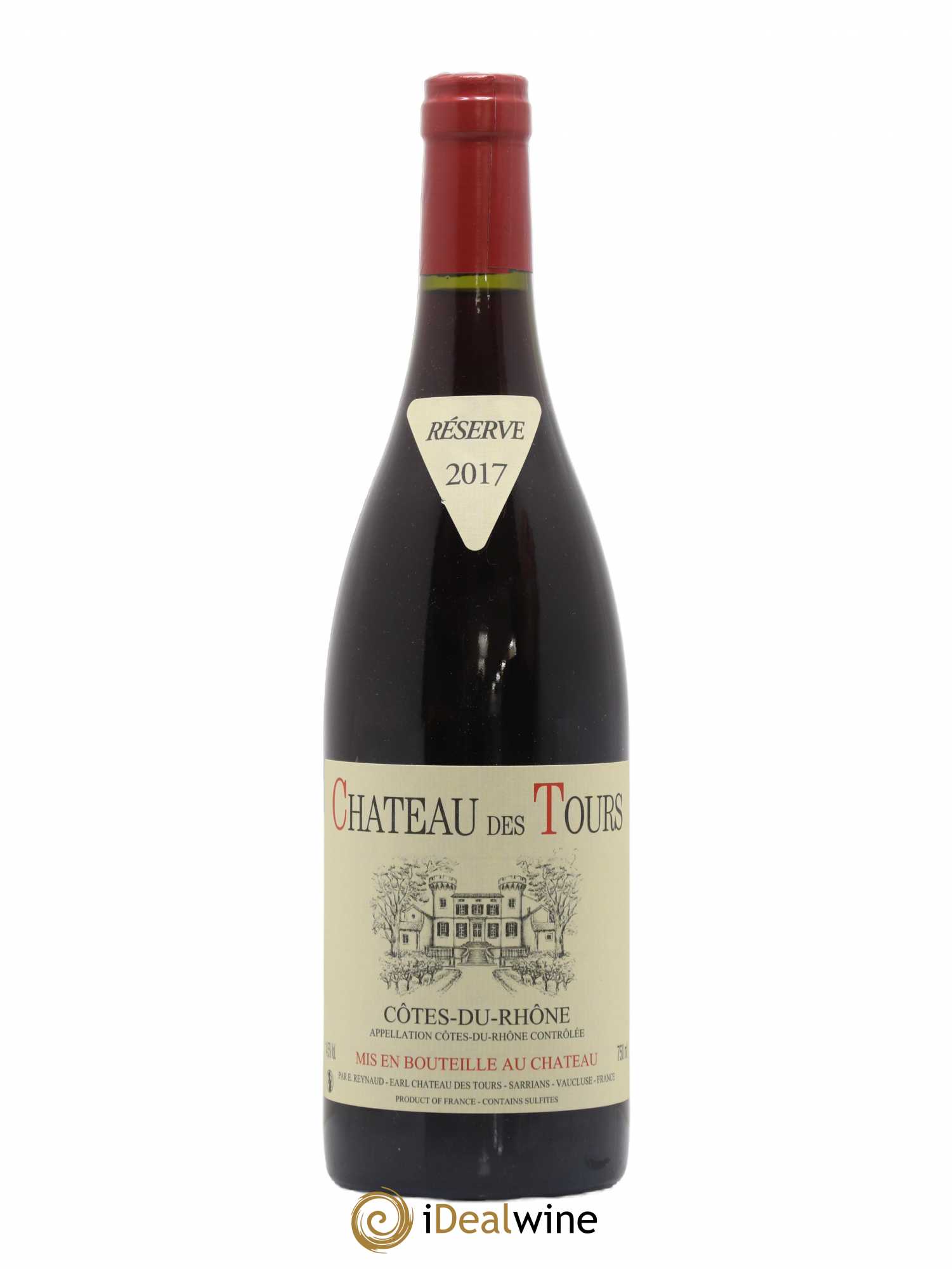 Côtes-du-Rhône Château des Tours Emmanuel Reynaud 2017 - Lot de 1 bouteille - 0