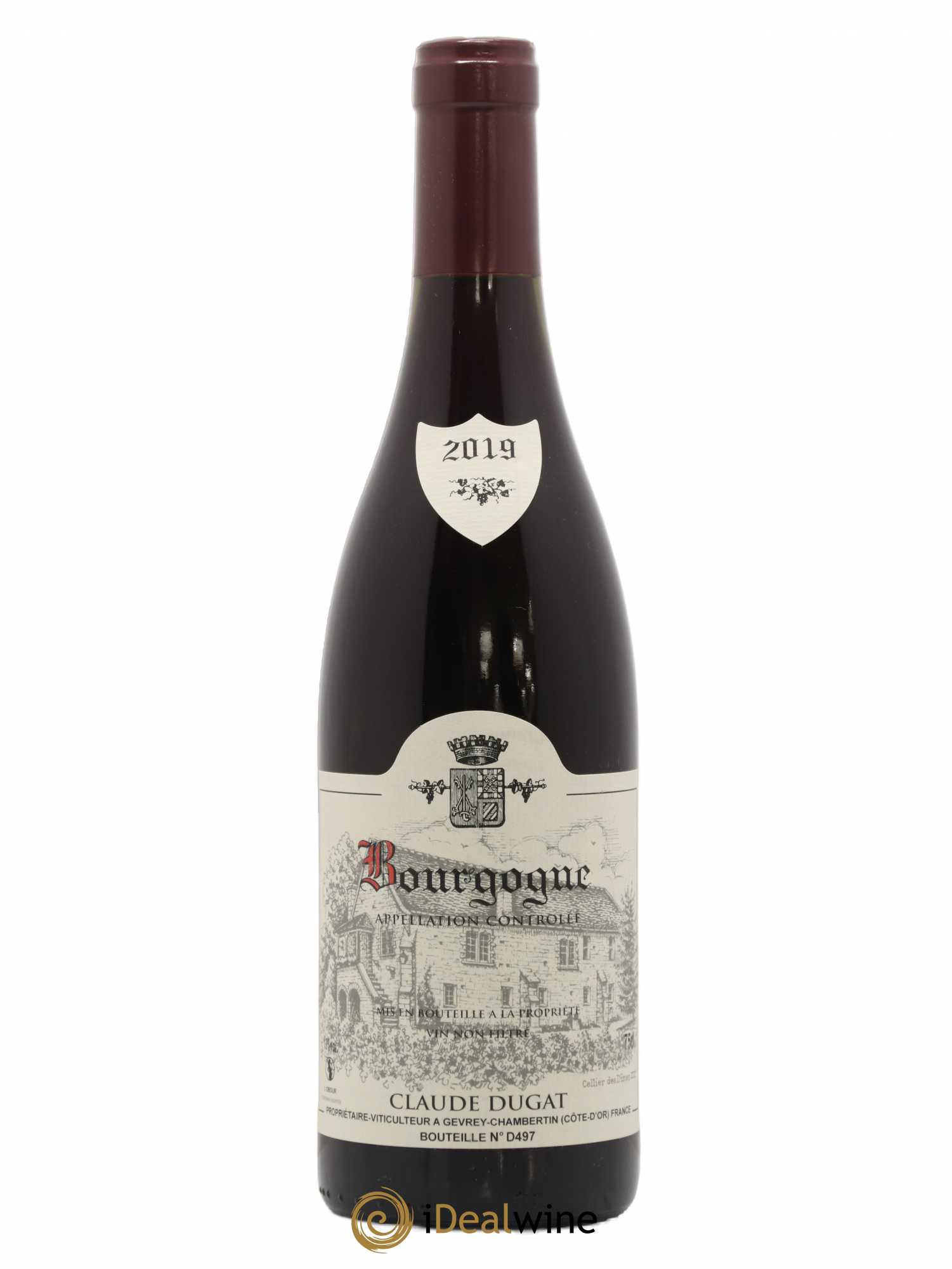 Bourgogne Claude Dugat 2019 - Lot de 1 bouteille - 0