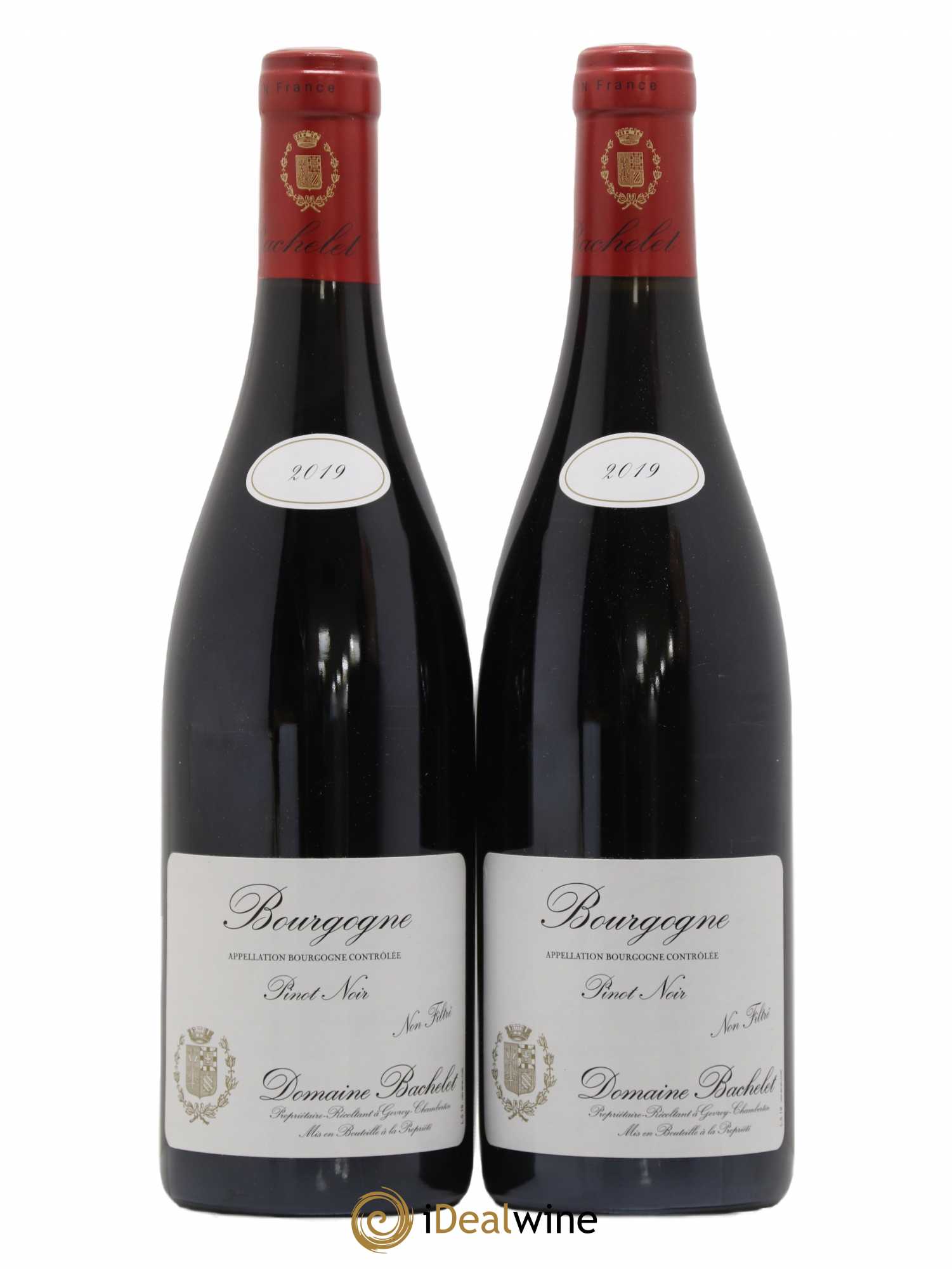 Bourgogne Denis Bachelet (Domaine) 2019 - Lot de 2 bouteilles - 0