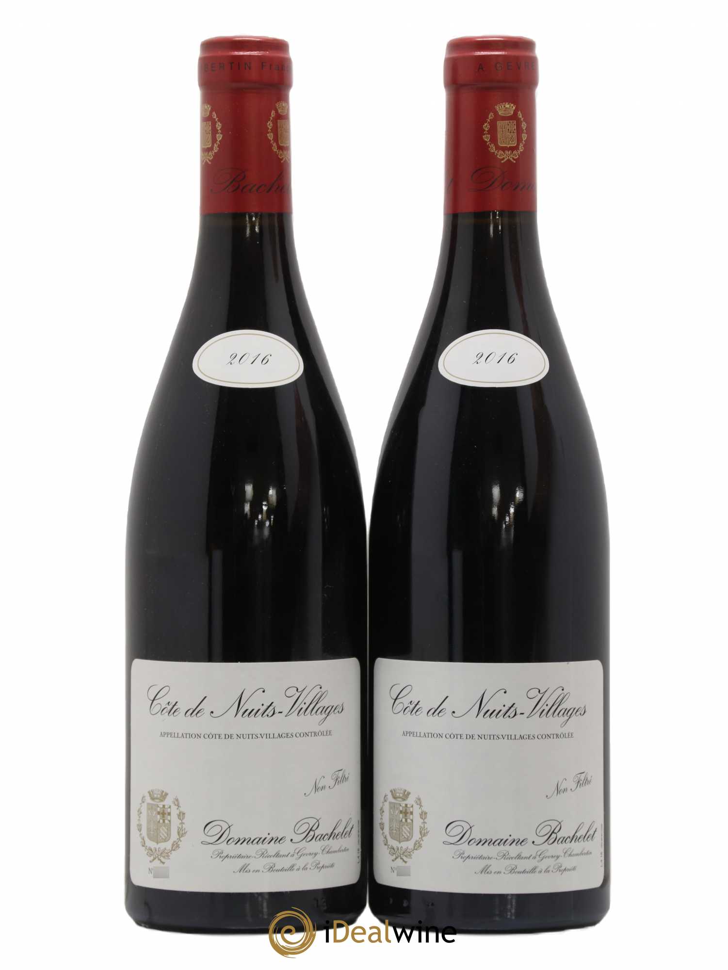 Côte de Nuits-Villages Denis Bachelet (Domaine) 2016 - Lot de 2 bouteilles - 0