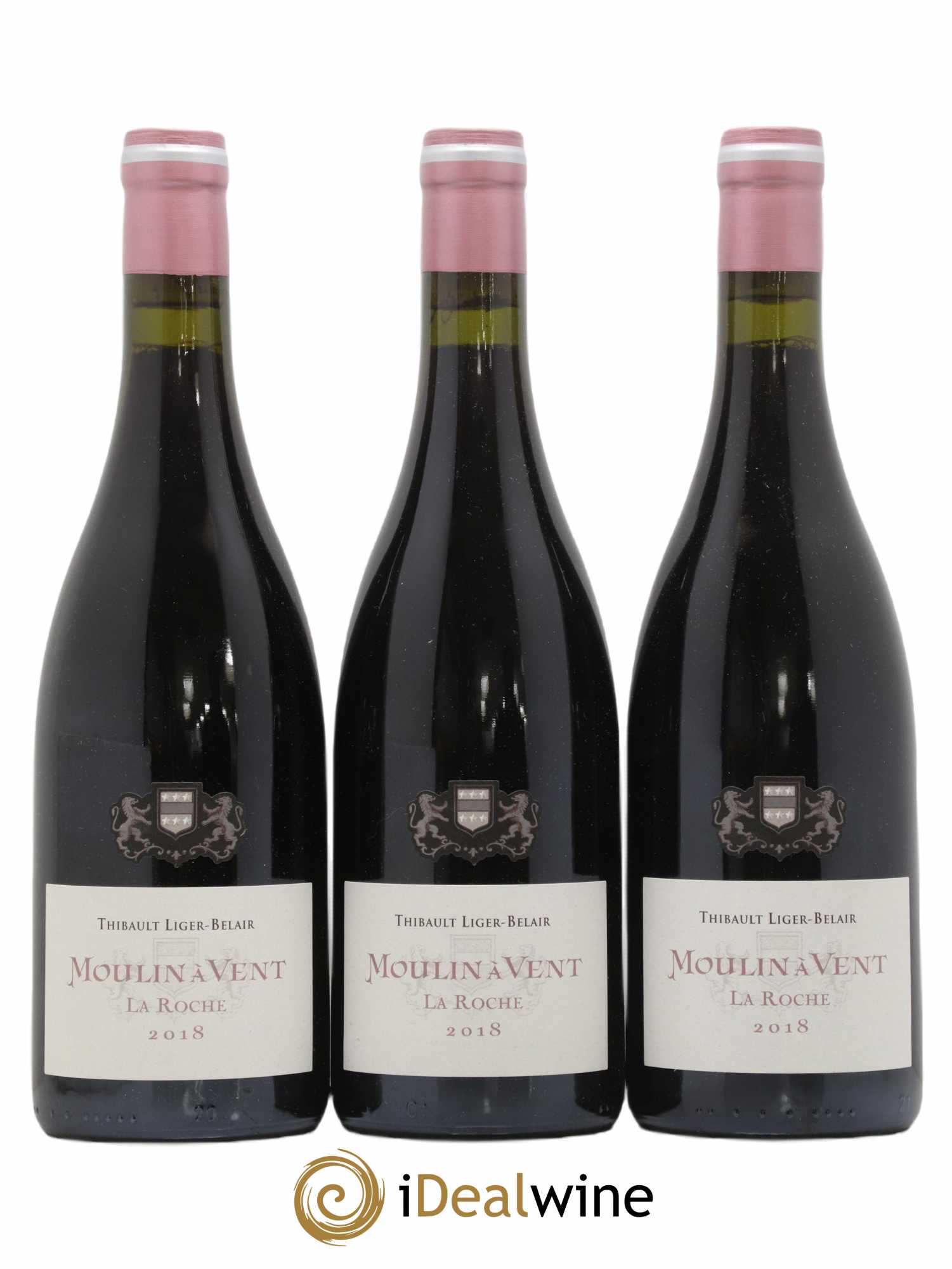 Moulin-à-Vent La Roche Thibault Liger-Belair 2018 - Lot de 3 bouteilles - 0
