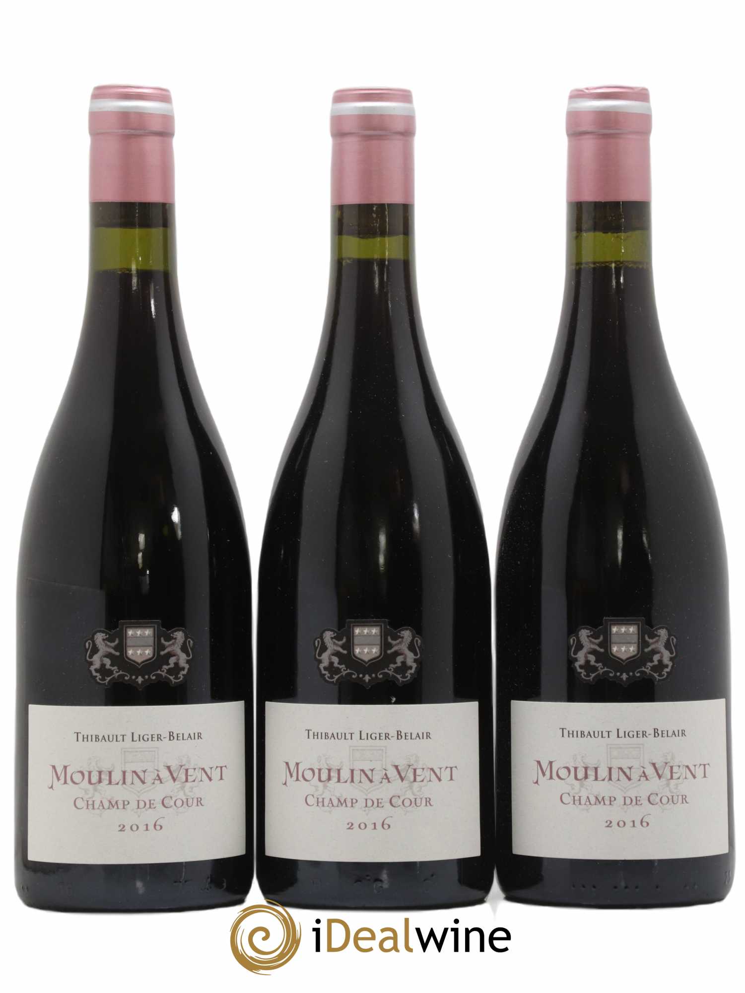 Moulin-à-Vent Champ de Cour Liger-Belair 2016 - Posten von 3 Flaschen - 0