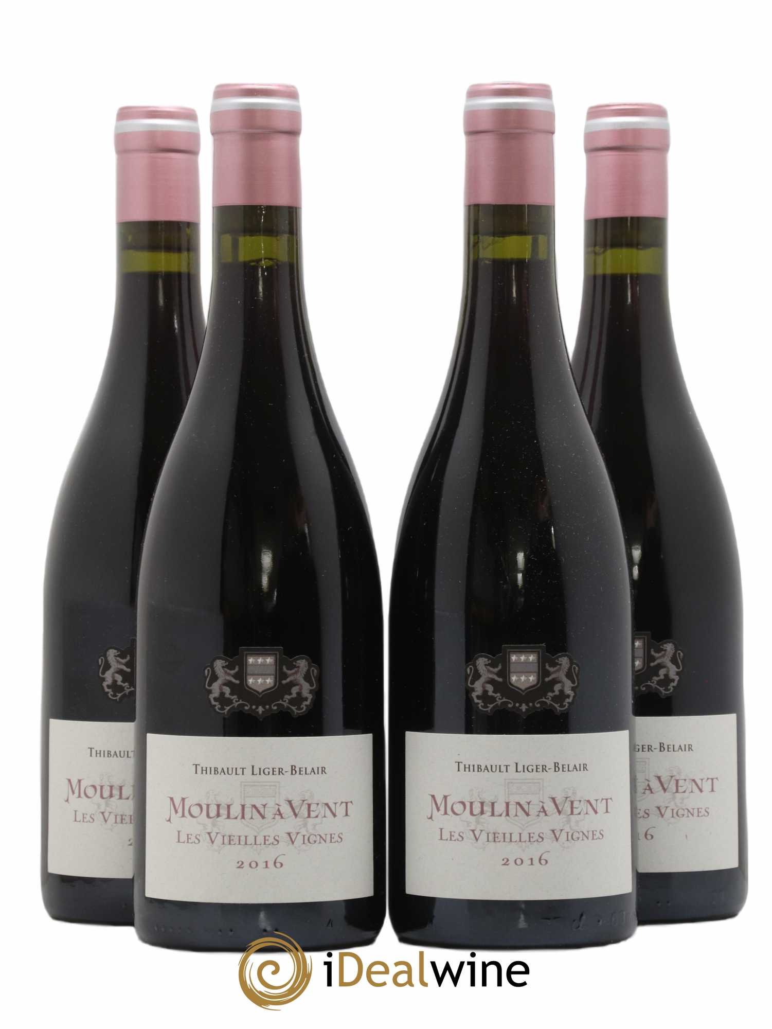 Moulin-à-Vent Les Vieilles Vignes Thibault Liger-Belair 2016 - Lot de 4 bouteilles - 0
