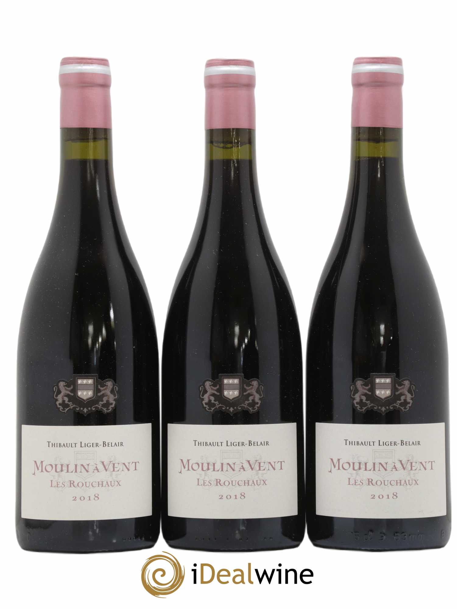 Moulin-à-Vent Les Rouchaux Thibault Liger-Belair 2018 - Lot de 3 bouteilles - 0