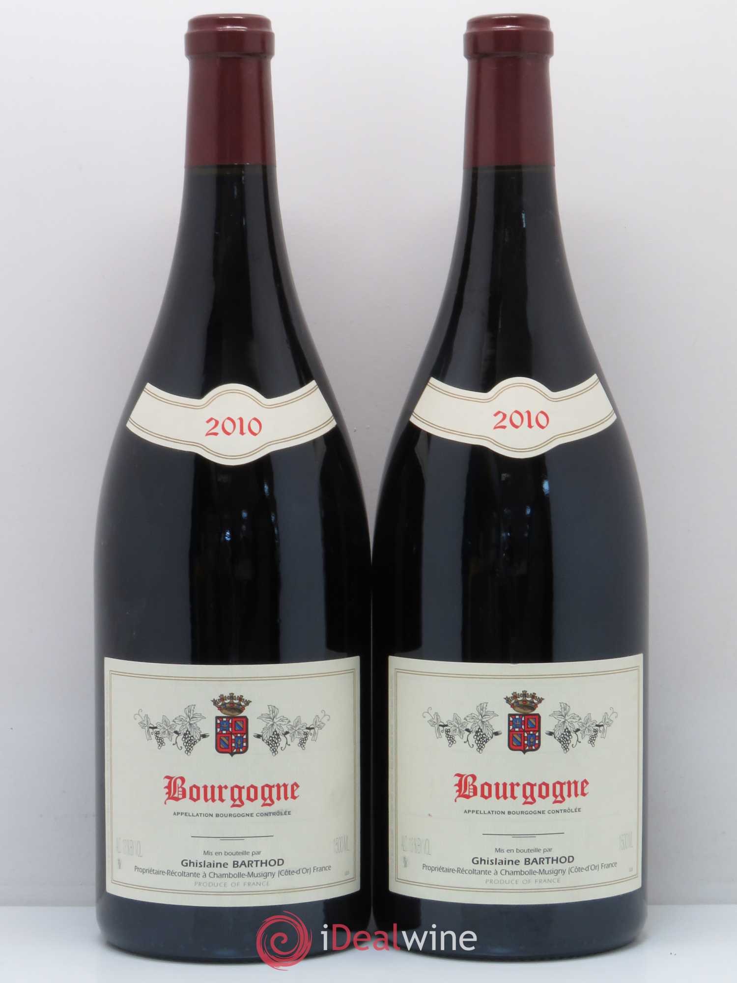 Bourgogne Ghislaine Barthod 2010 - Lot de 2 magnums - 0
