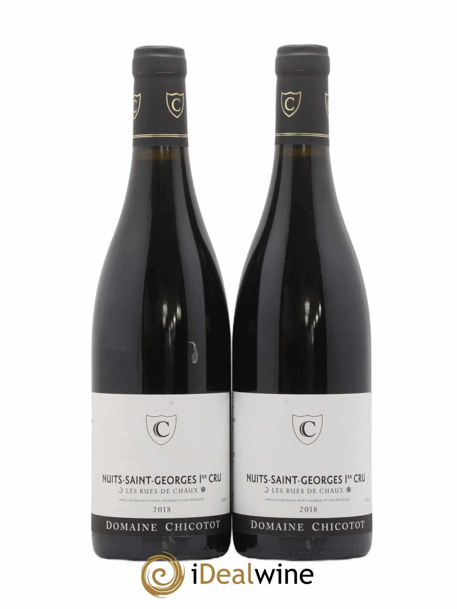 Nuits-Saint-Georges 1er Cru Rues de Chaux Chicotot 2018 - Lot of 2 bottles - 0