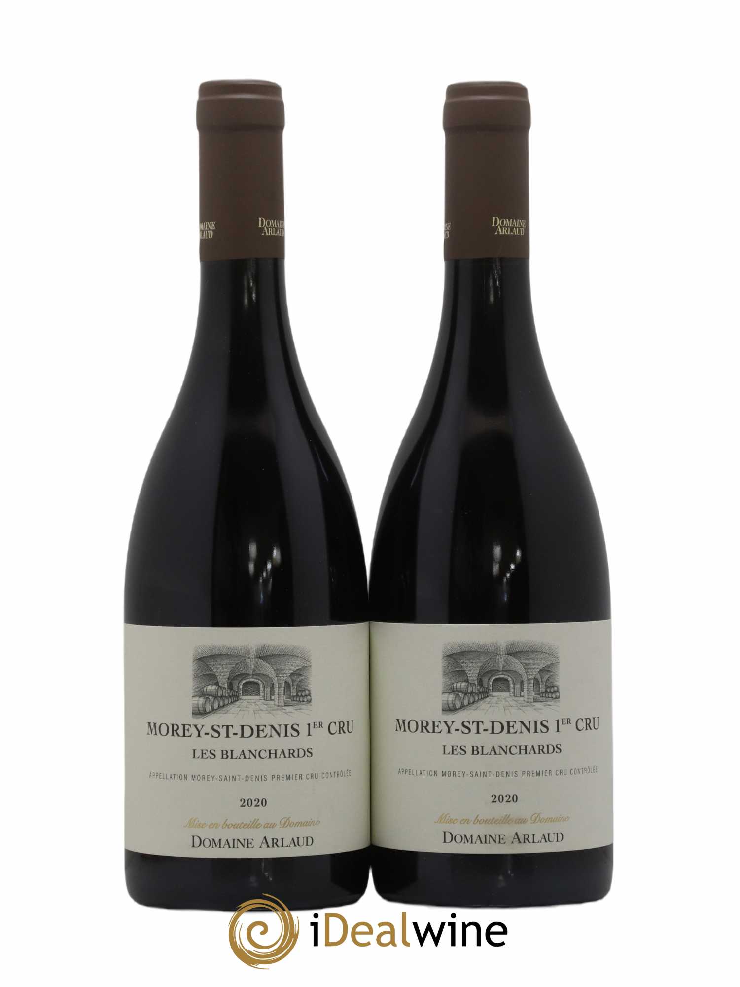 Morey-Saint-Denis 1er Cru Les Blanchards Arlaud 2020 - Lot de 2 bouteilles - 0