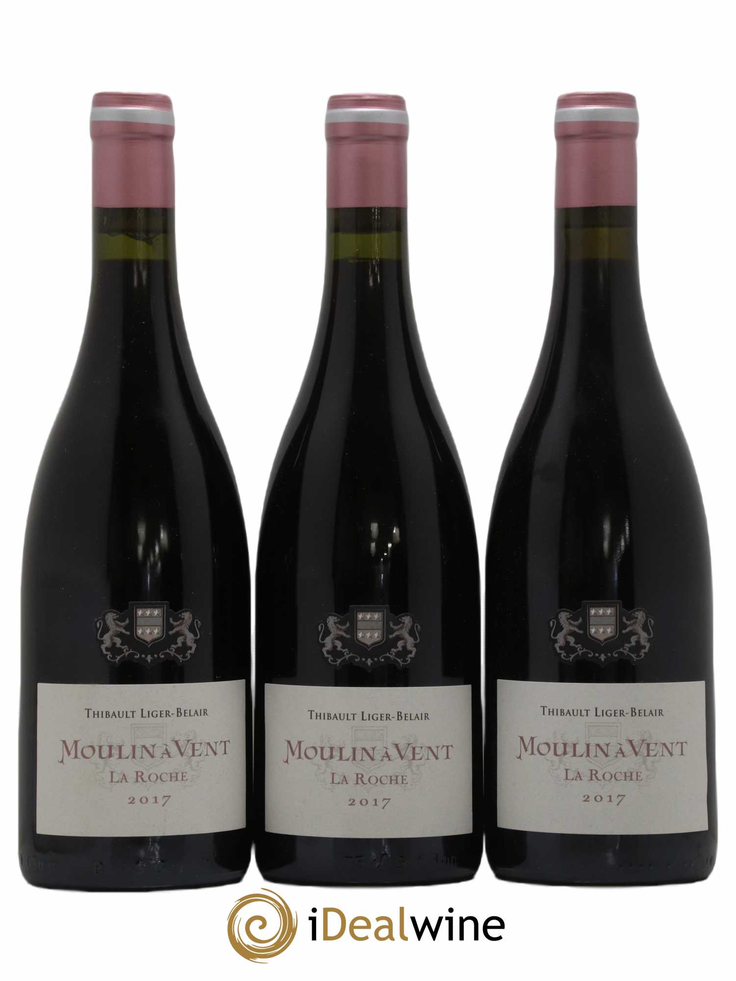 Moulin-à-Vent La Roche Thibault Liger-Belair 2017 - Lot de 3 bouteilles - 0