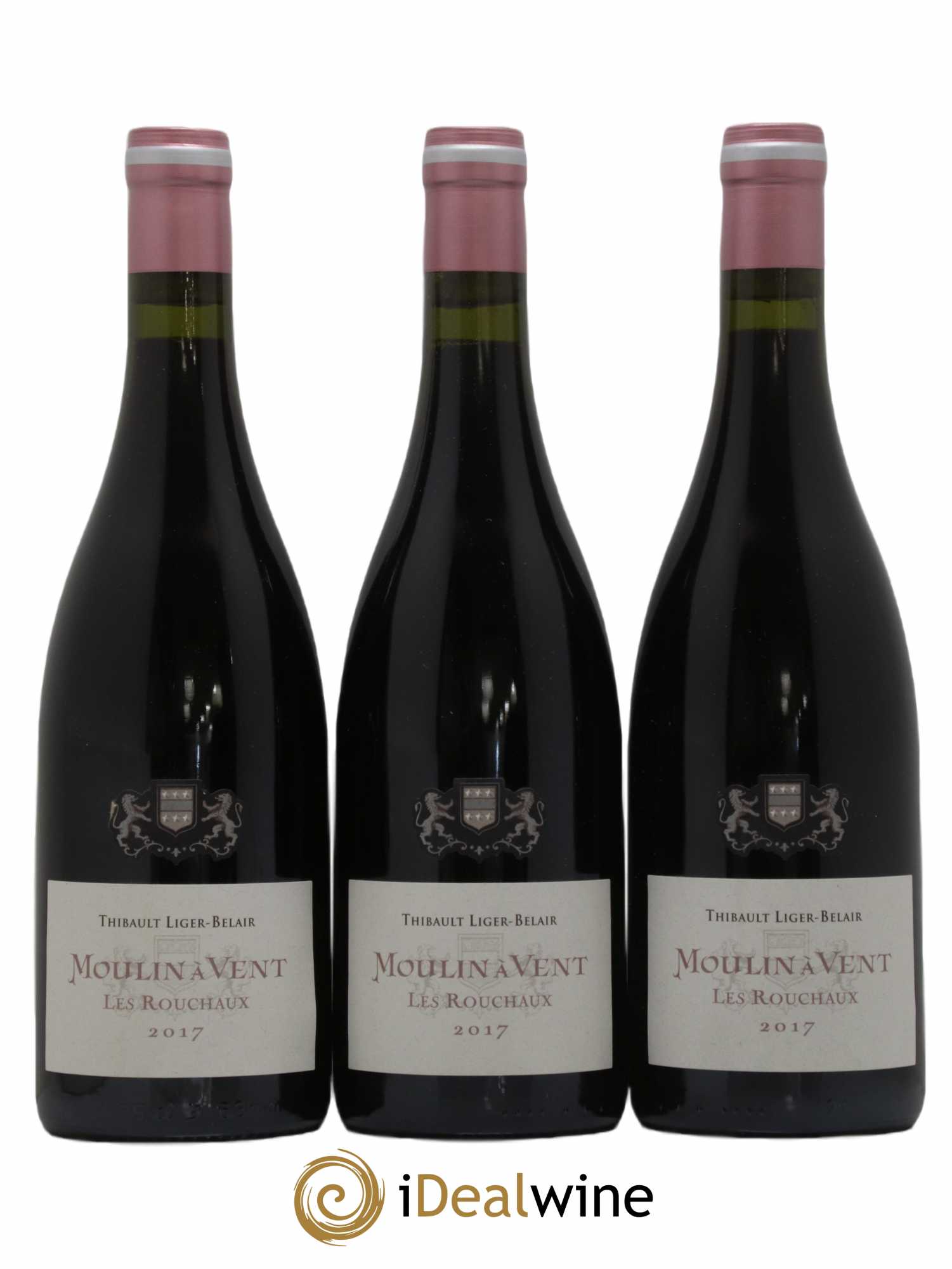 Moulin-à-Vent Les Rouchaux Thibault Liger-Belair 2017 - Lot de 3 bouteilles - 0